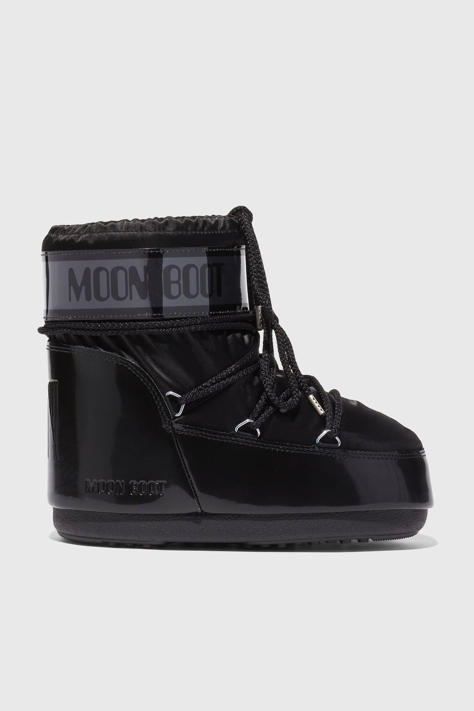 Moon Boot Icon Low Glance Raso Nero Donna - 1