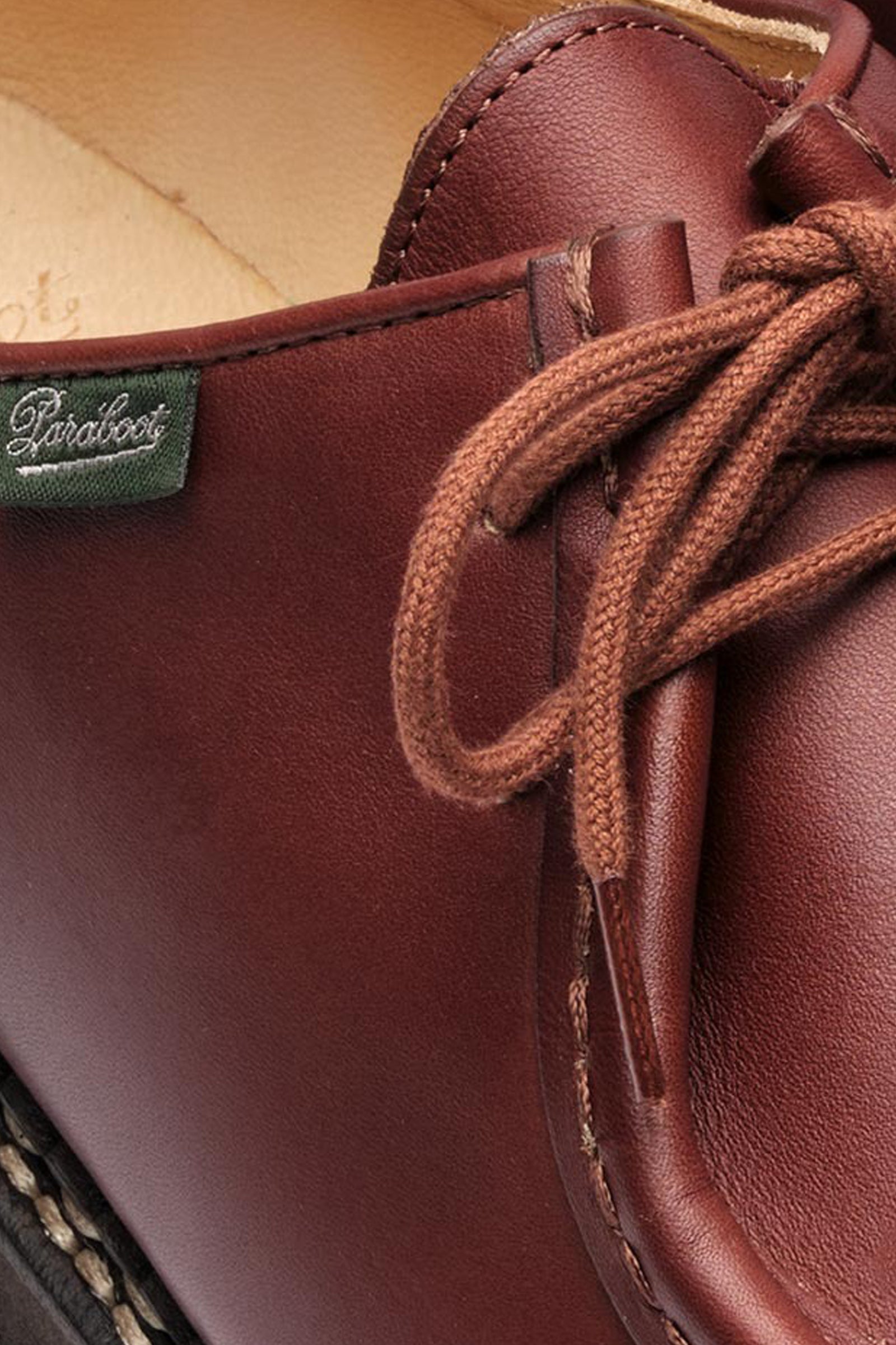 Derby Shoe Michael Lisse Marron - 2