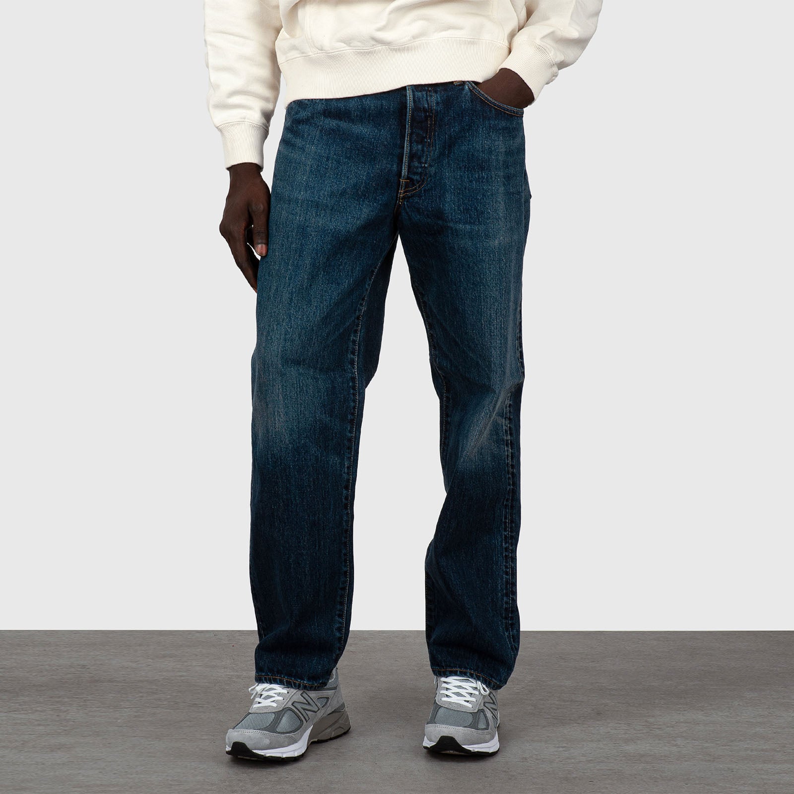 Edwin Jeans Loose Fit Blu Medio Uomo