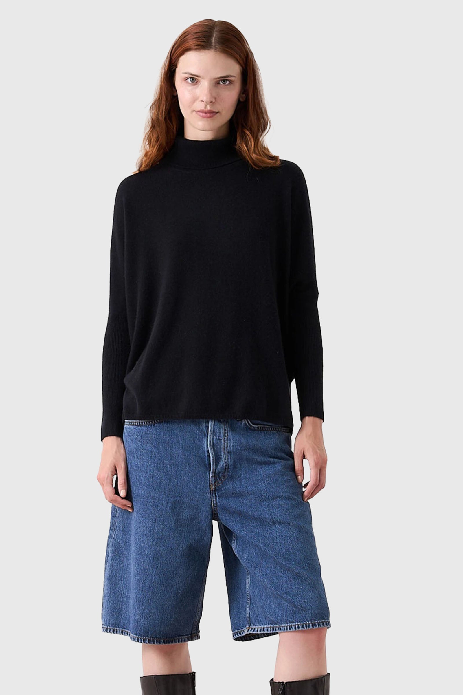 Absolut Cashmere Maglia Clara Nero Donna - 2