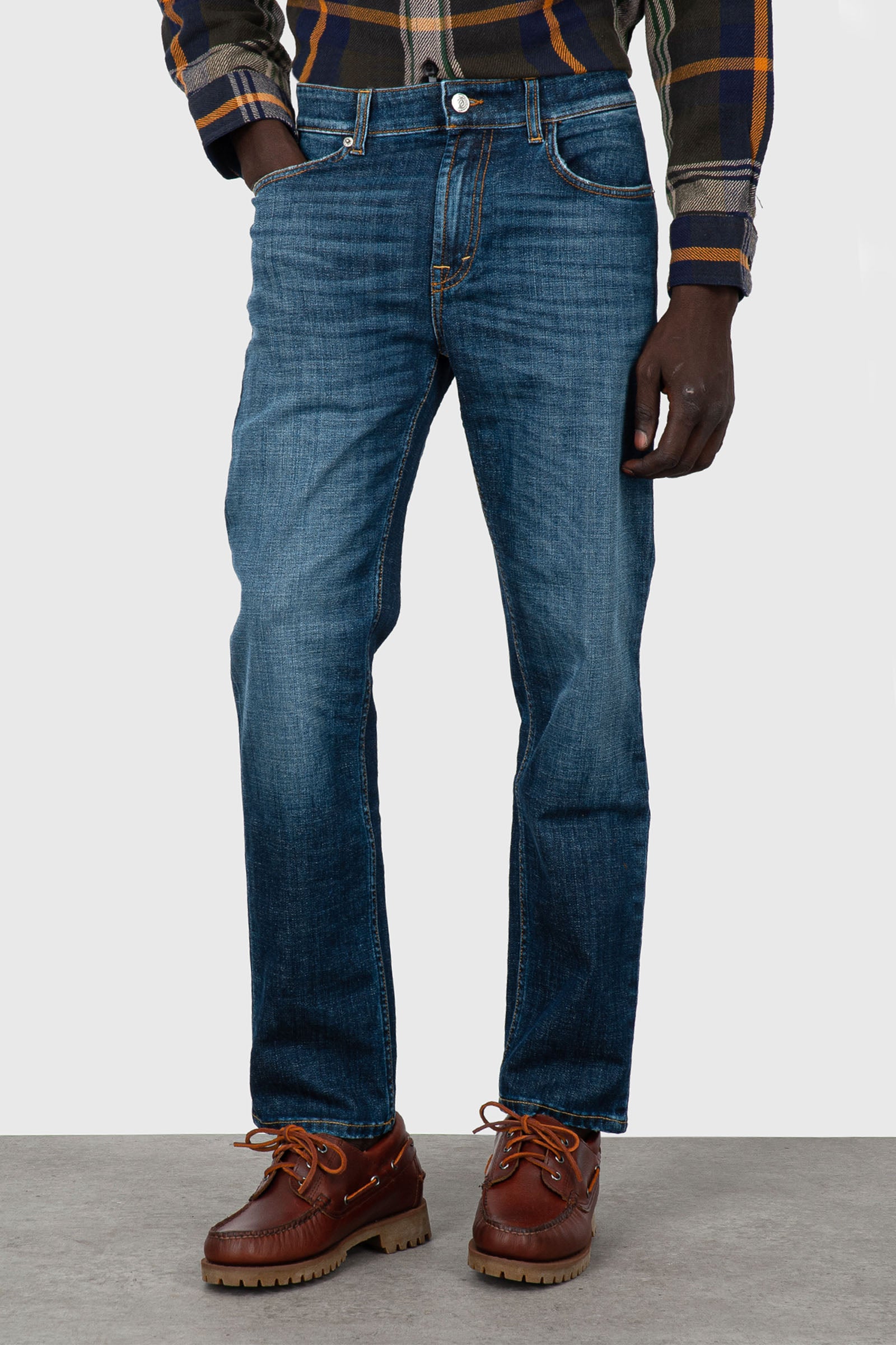 Department Five Jeans Talk Regular Crop Blu Medio Uomo - 1