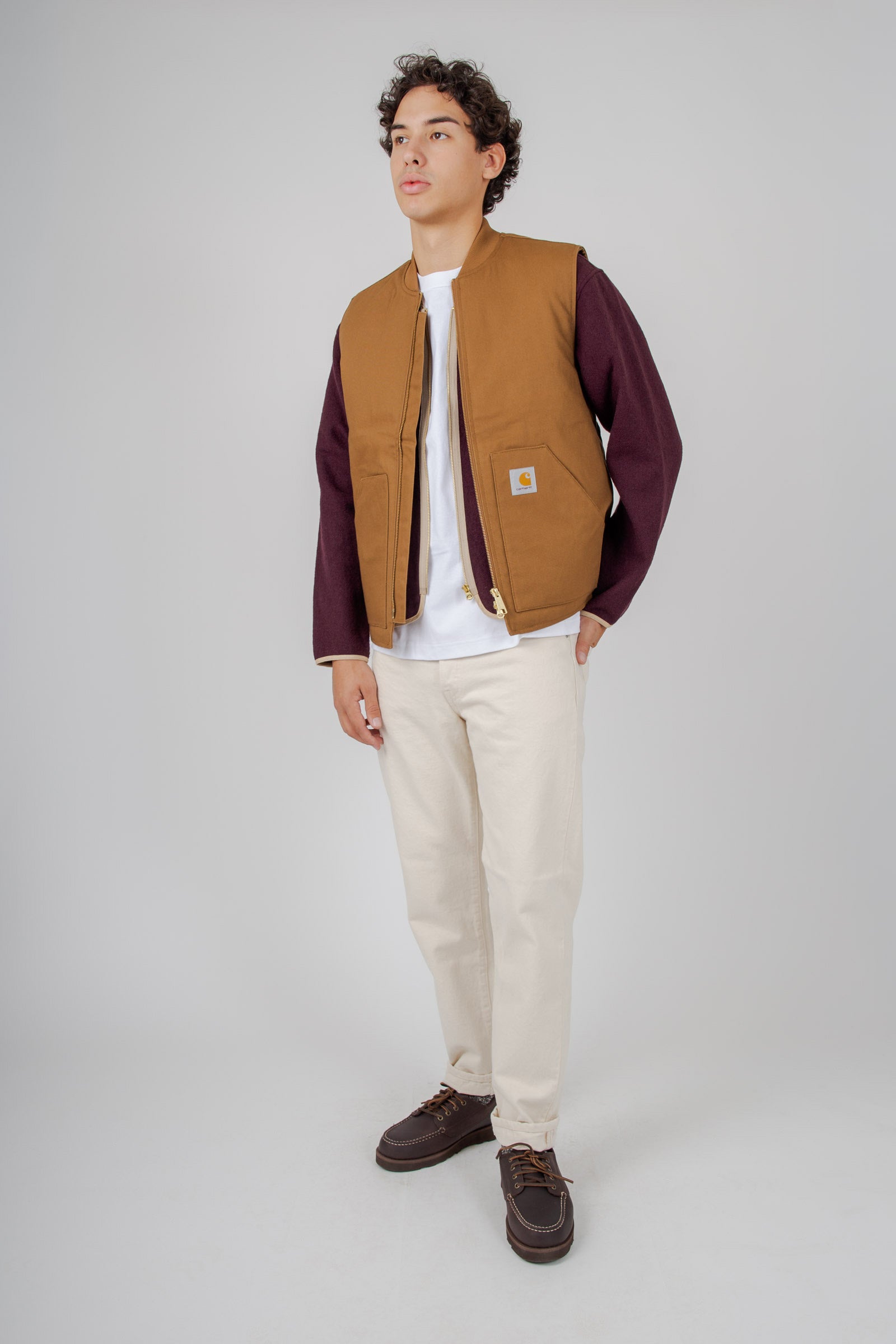 Edwin Jeans Regular Tapered Japan Bianco Off Uomo - 8