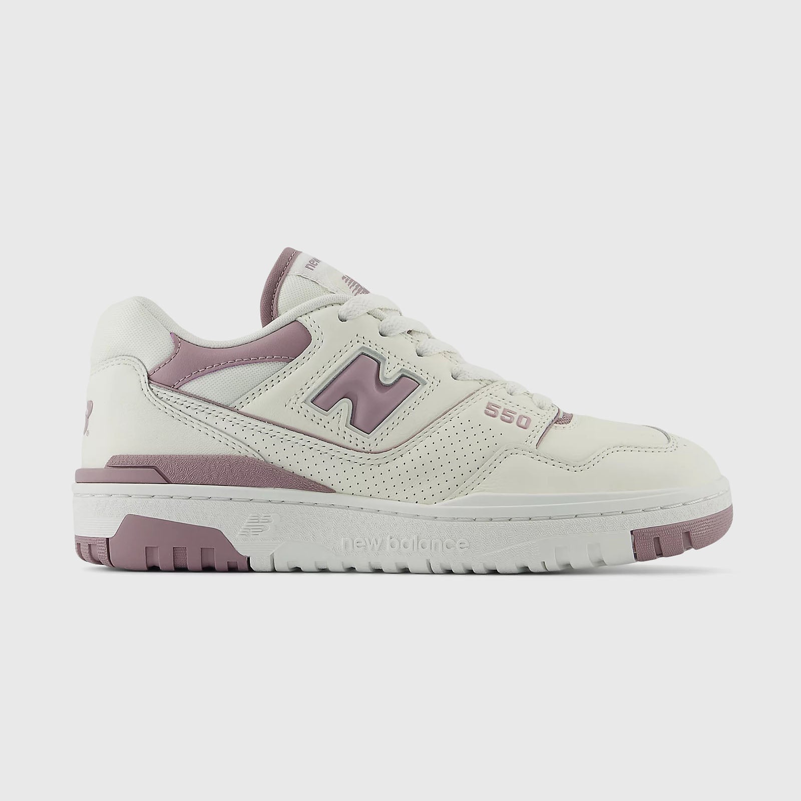 New Balance Sneaker 550 Bianco/lilla Donna - 7