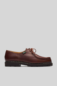 Derby Shoe Michael Lisse Marron paraboot