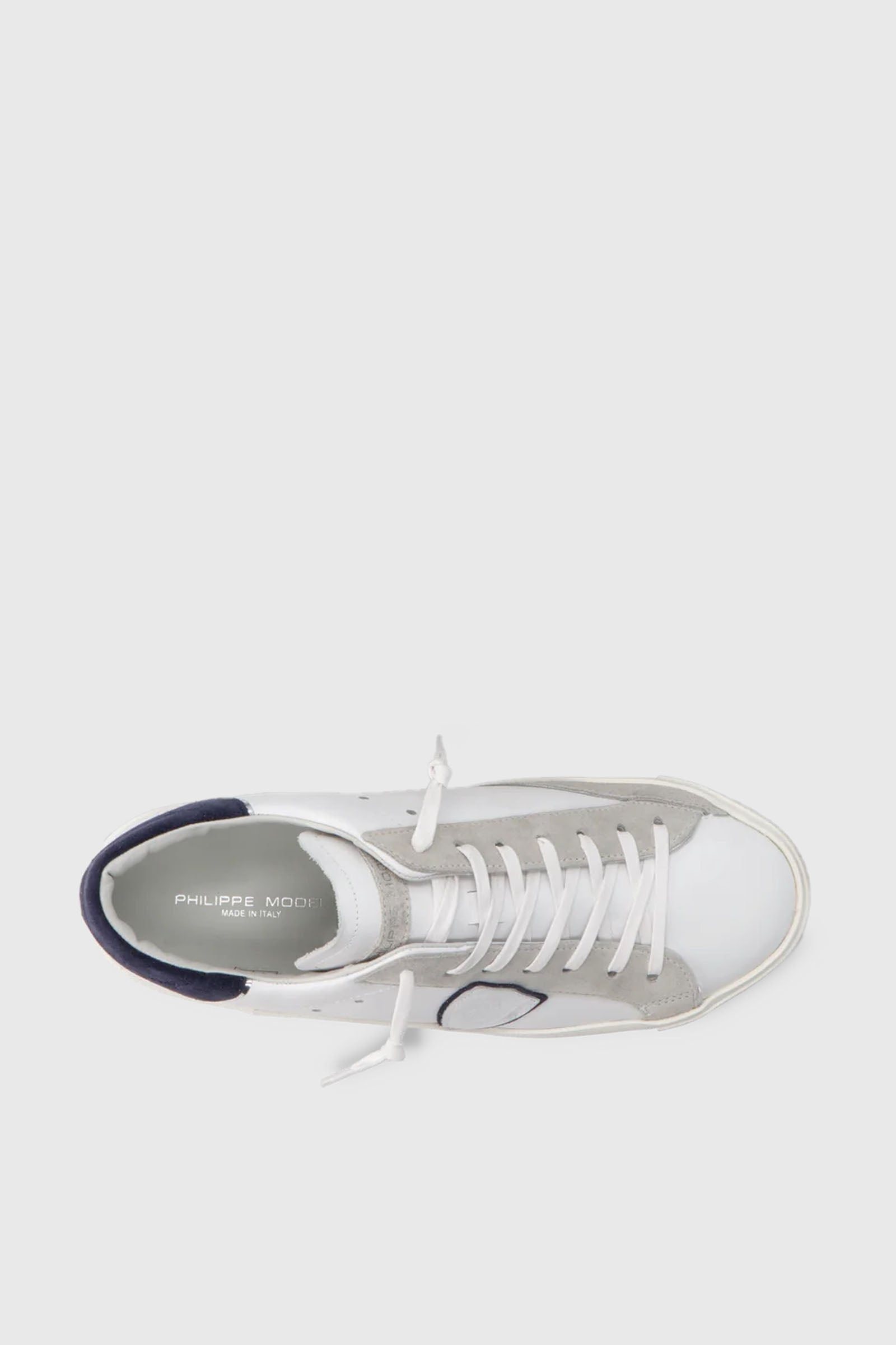 Philippe Model Sneaker Prsx Mixage Pop Blanc Bleu Bianco/blu Uomo - 3