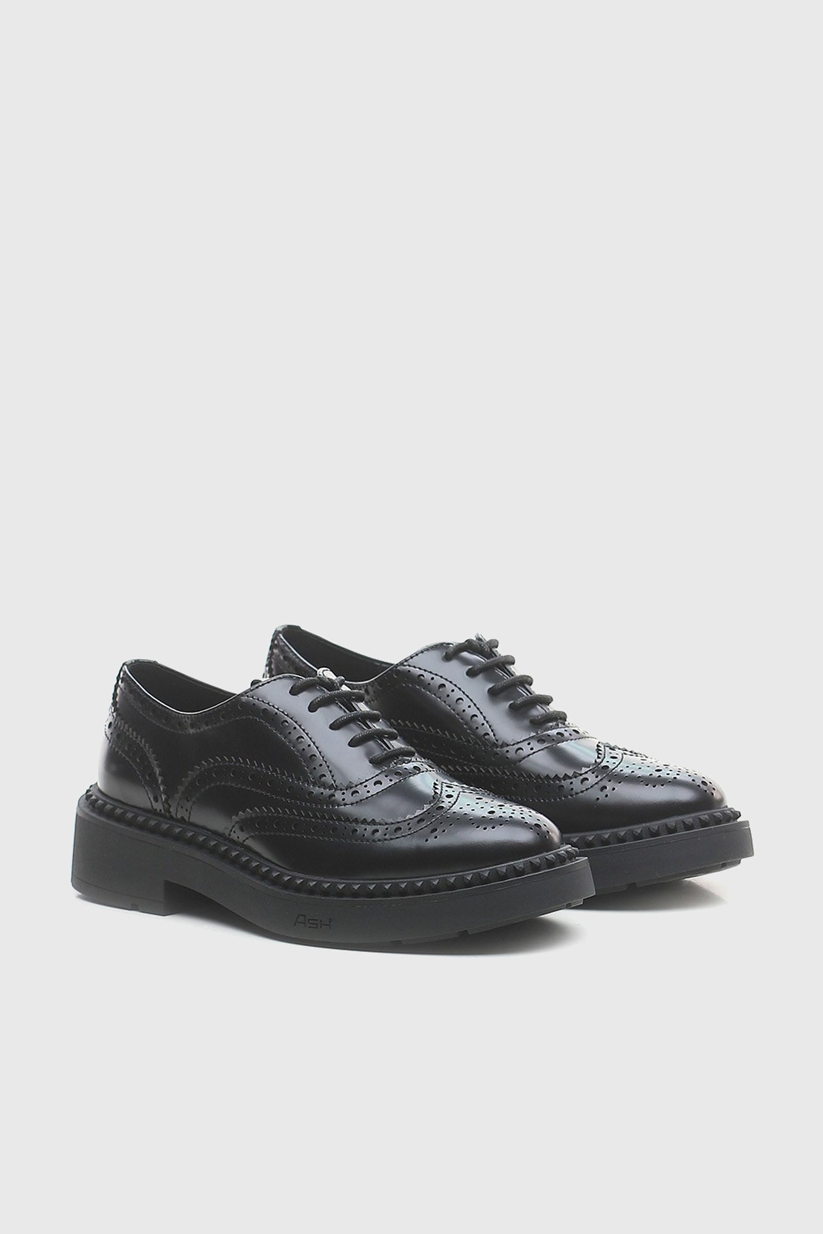 Ash Stringata Brogue Mercer Nero Donna - 3