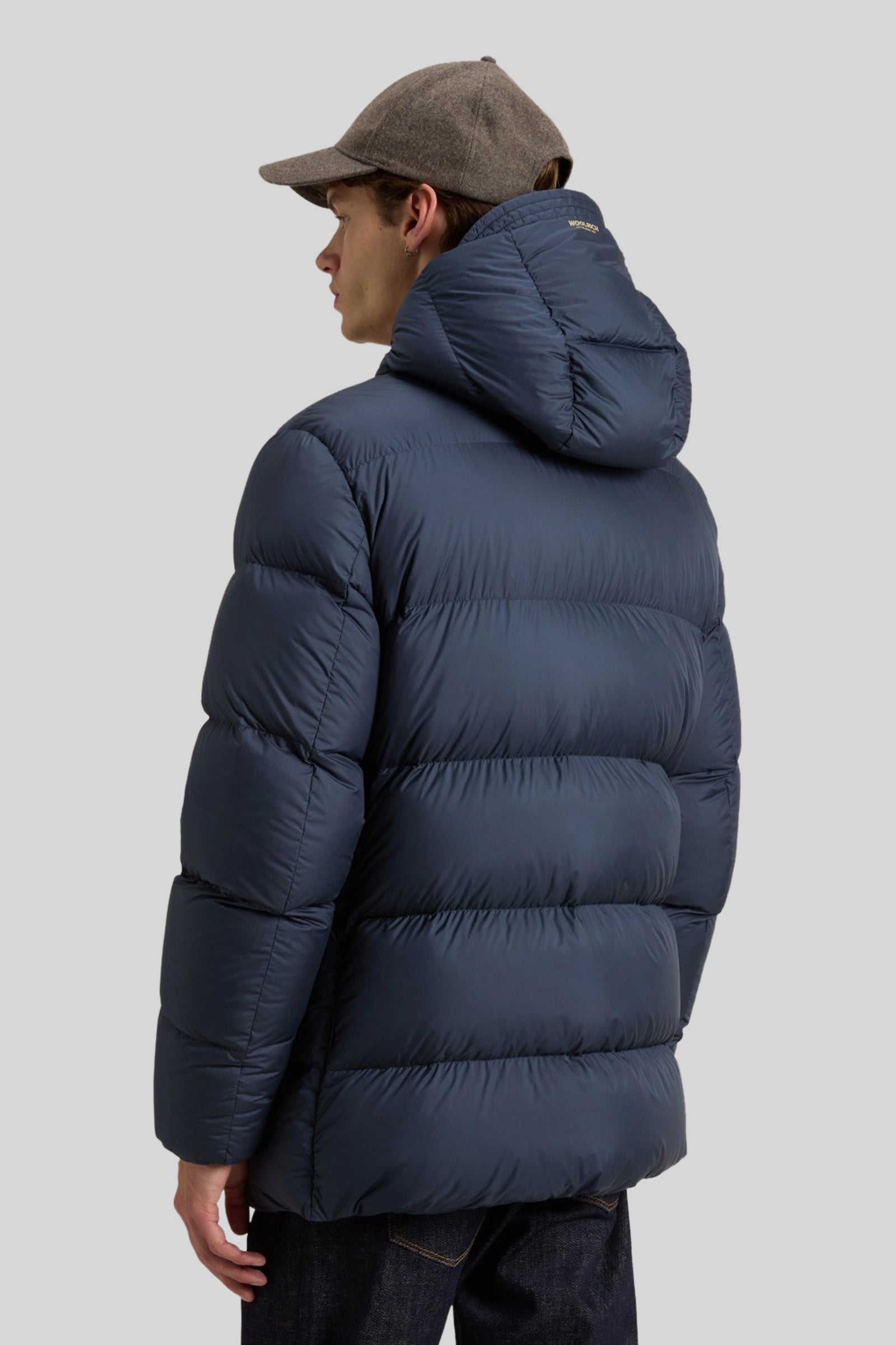 Woolrich Cloud Davis Parka Blu Uomo - 3