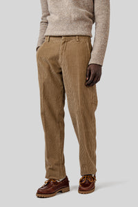 Fortela Pantalone In Velluto Maine Marrone Uomo fortela