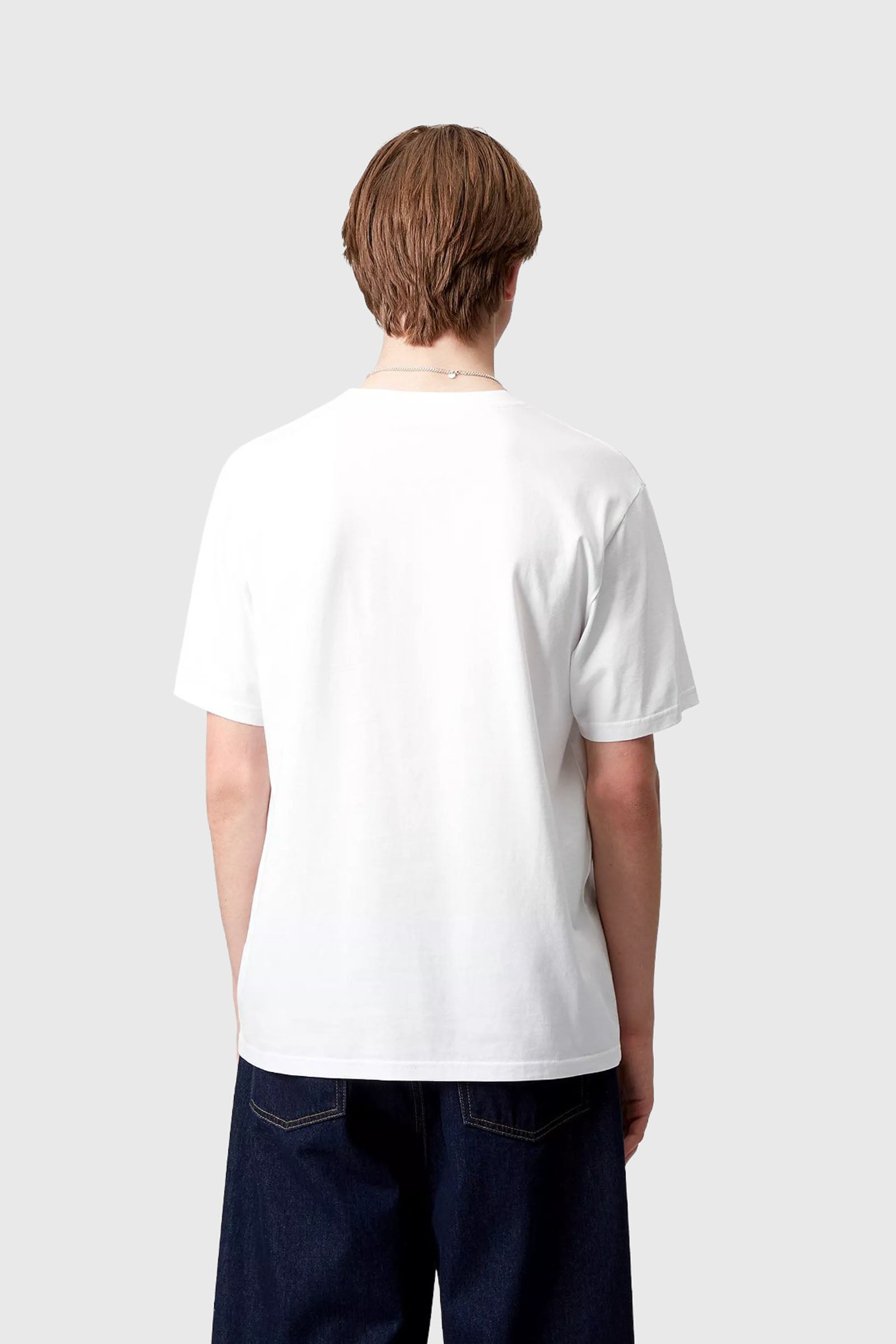 Carhartt Wip Short Sleeve Pocket T-shirt Bianco Uomo - 3