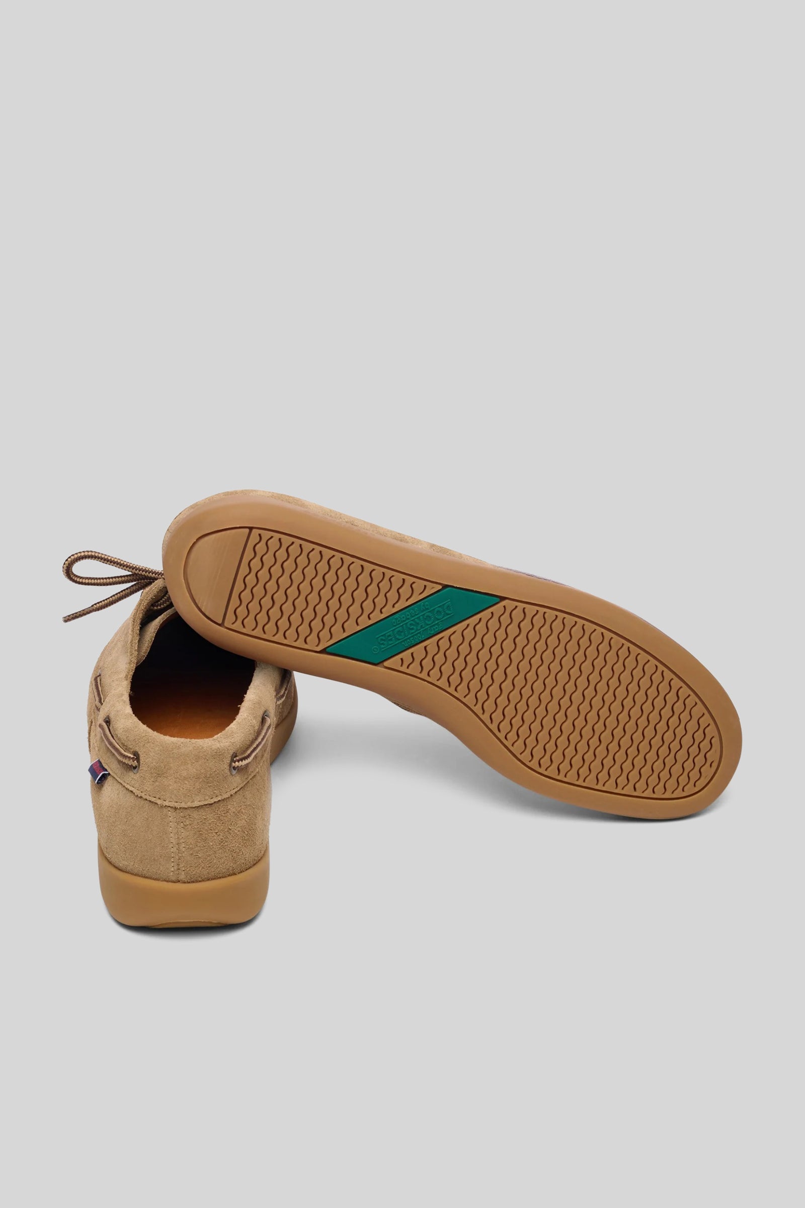 Sebago Gary Jobson Suede Taupe Uomo - 4