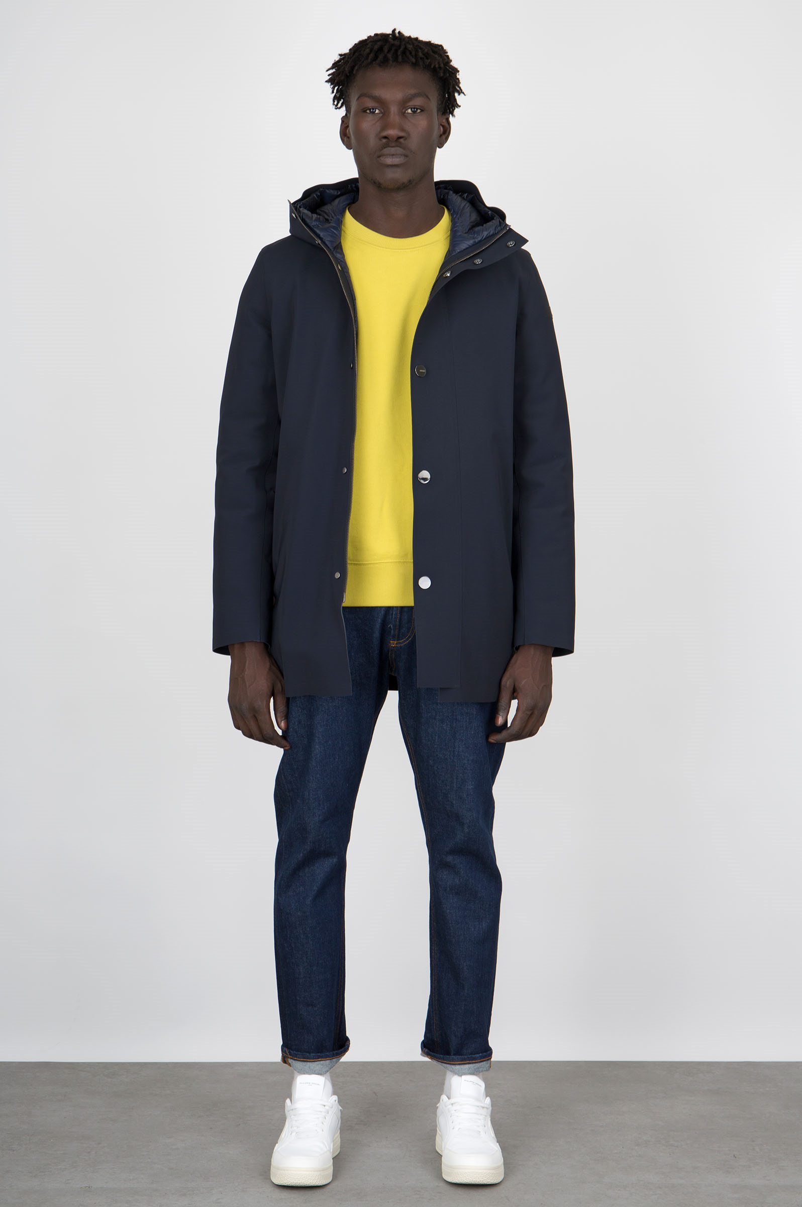 Rrd Down Under Floating Parka Blu Scuro Uomo - 8