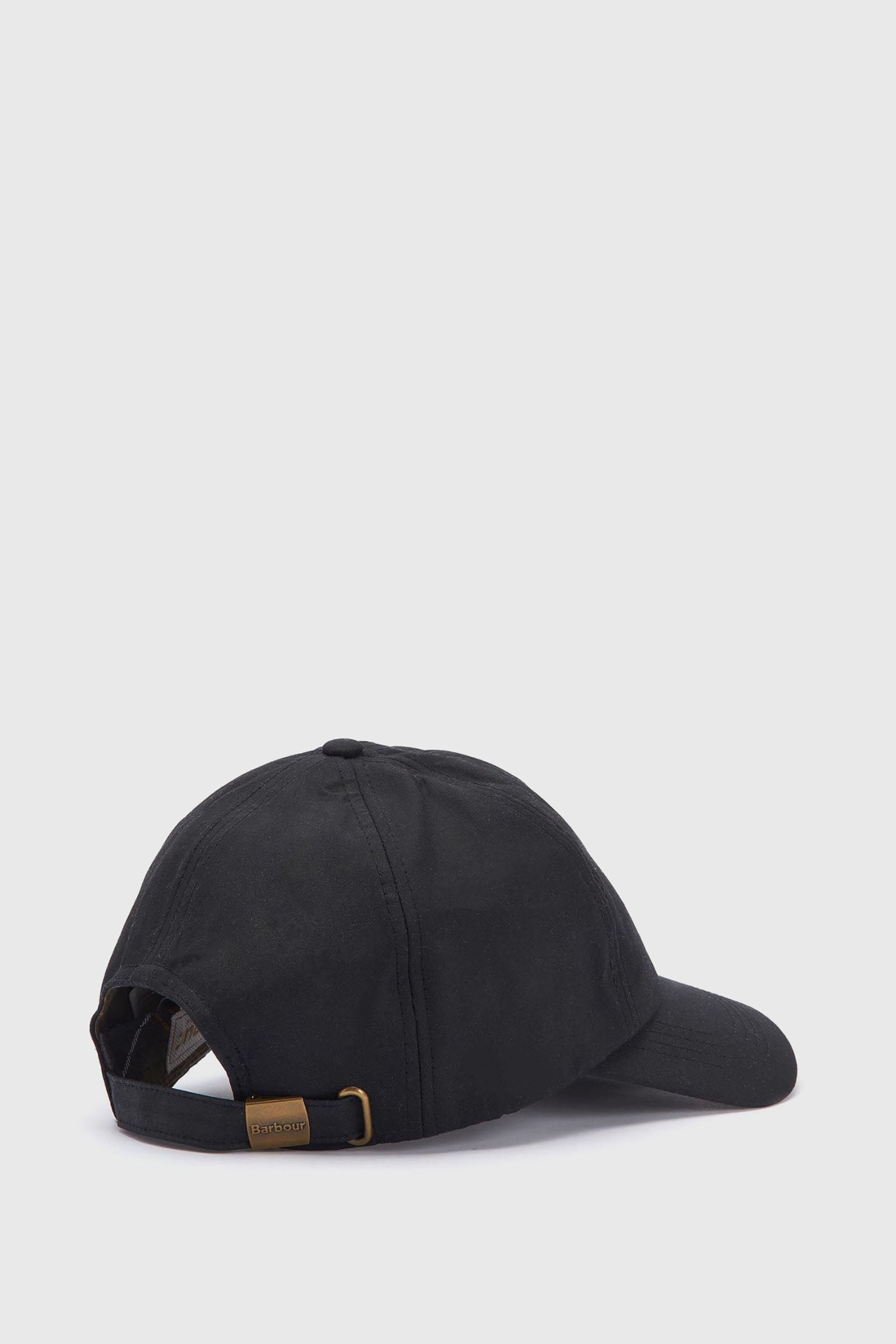 Barbour Belsay Wax Sports Hat Nero Unisex - 2