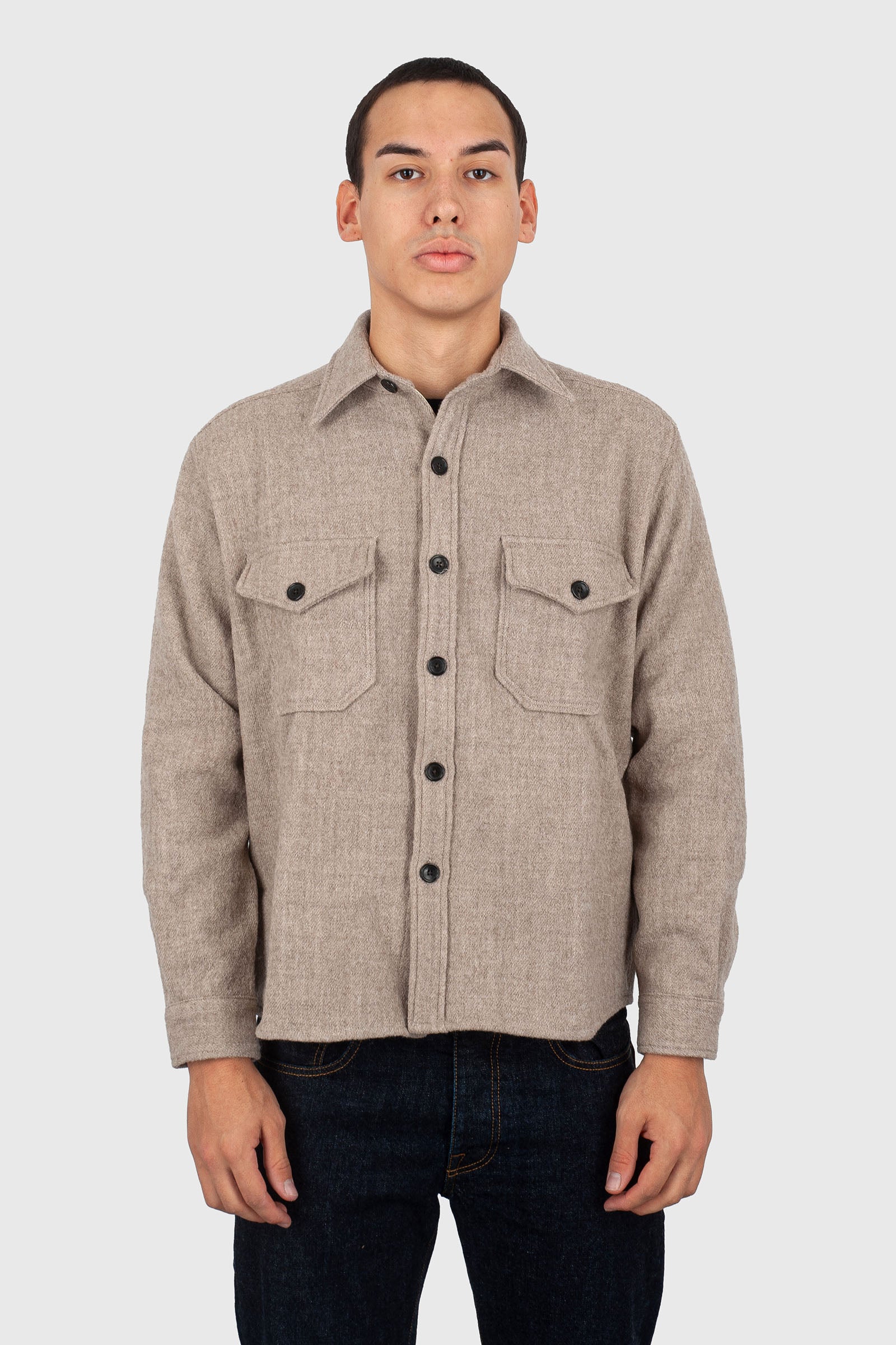 Fortela Overshirt Kenny Naturale Uomo - 1