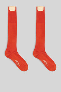 Fortela Calzino Filo Scozia Arancio Unisex fortela