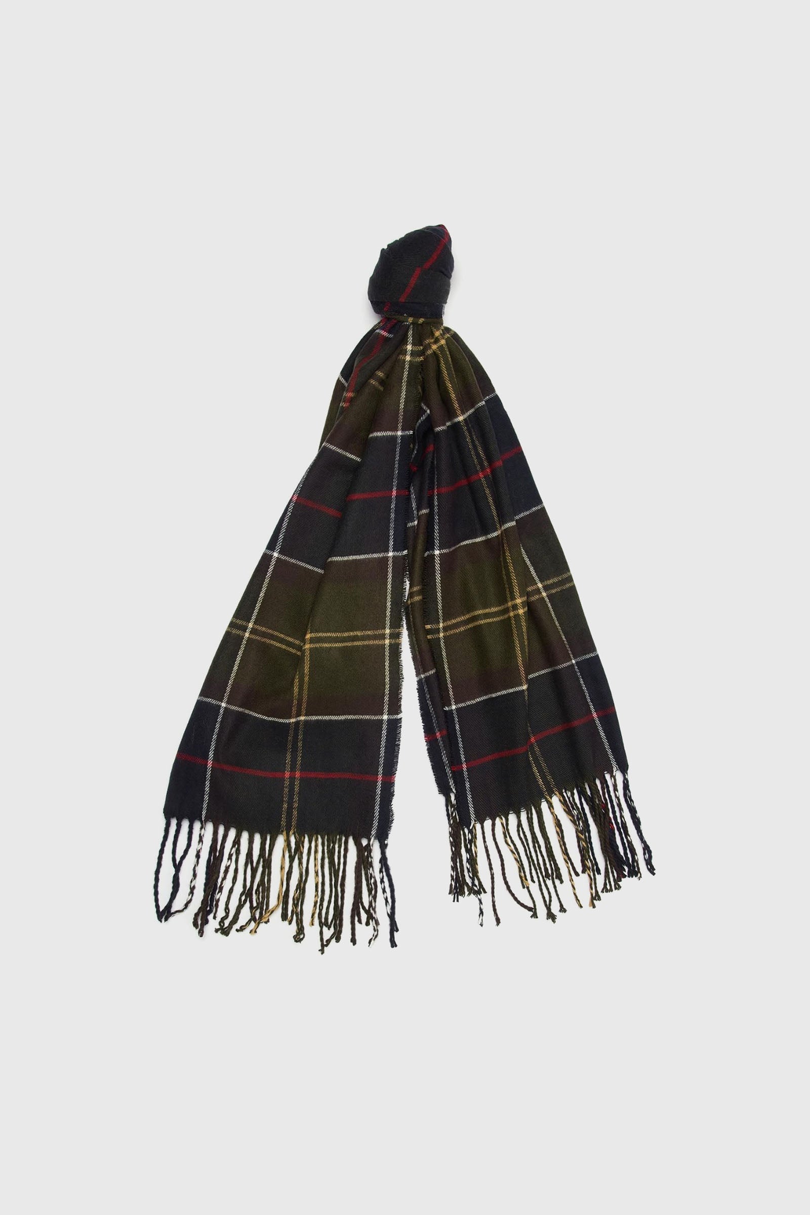 Barbour Dover Beanie Tartan & Sciarpa In Lana Blu Donna - 3