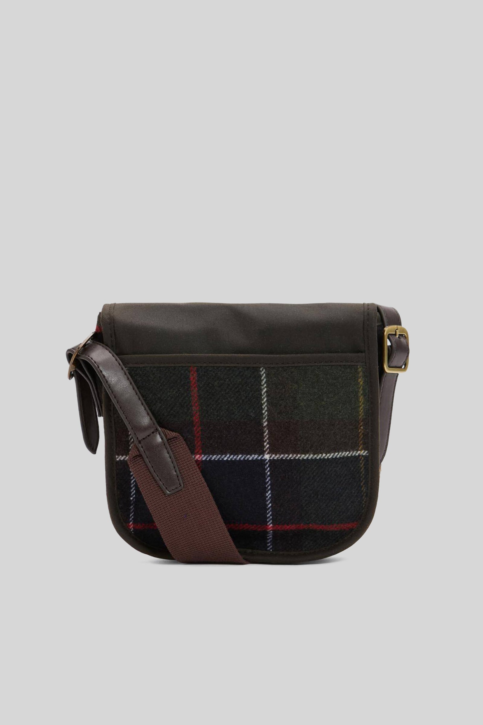 Barbour Withley Tartan Mini Crossbody Bag Verde/blu Donna - 3