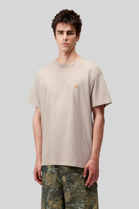 Carhartt Wip T-shirt S/s Chase Sabbia Uomo carhartt wip