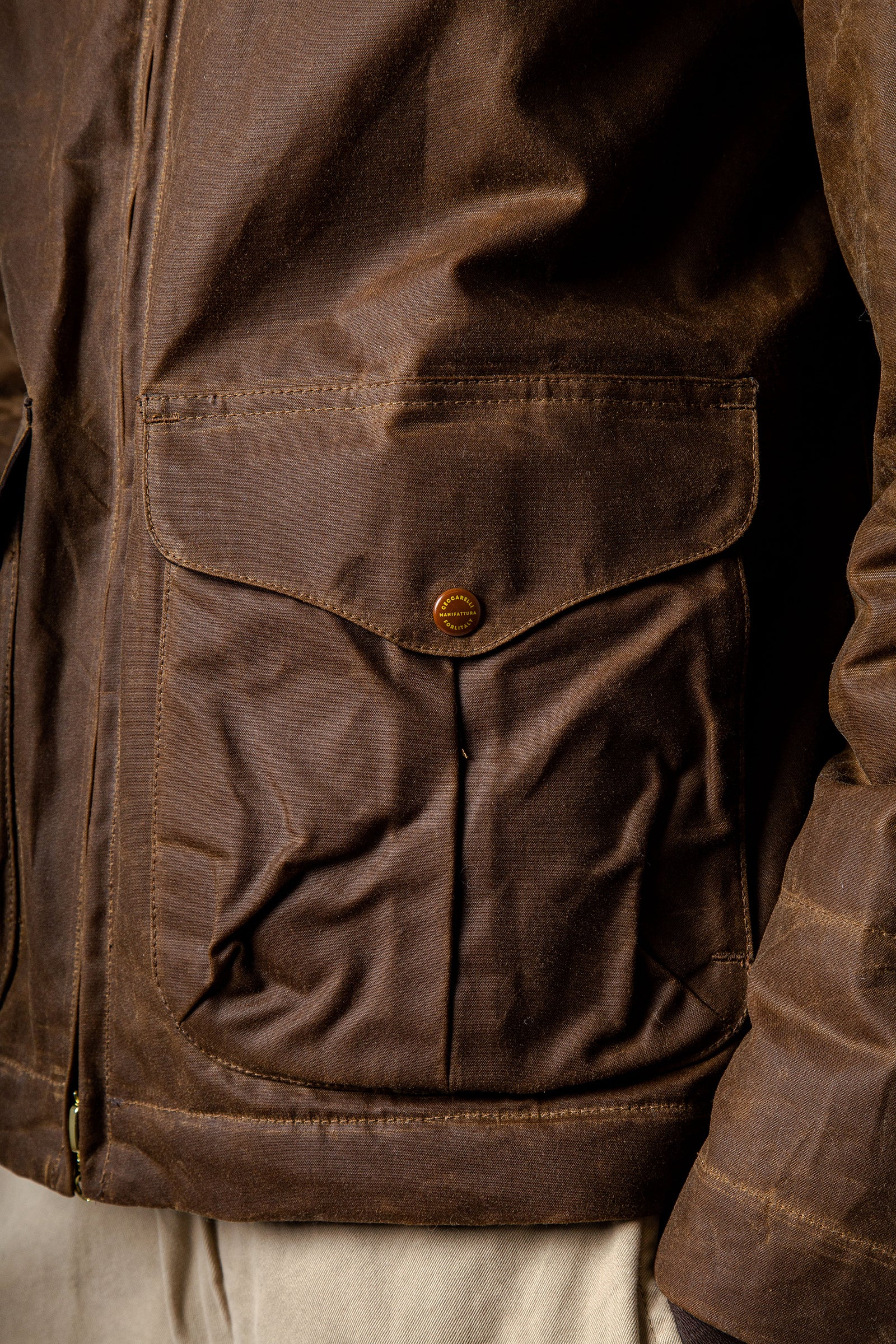 Manifattura Ceccarelli Blazer Coat Tabacco Uomo - 8