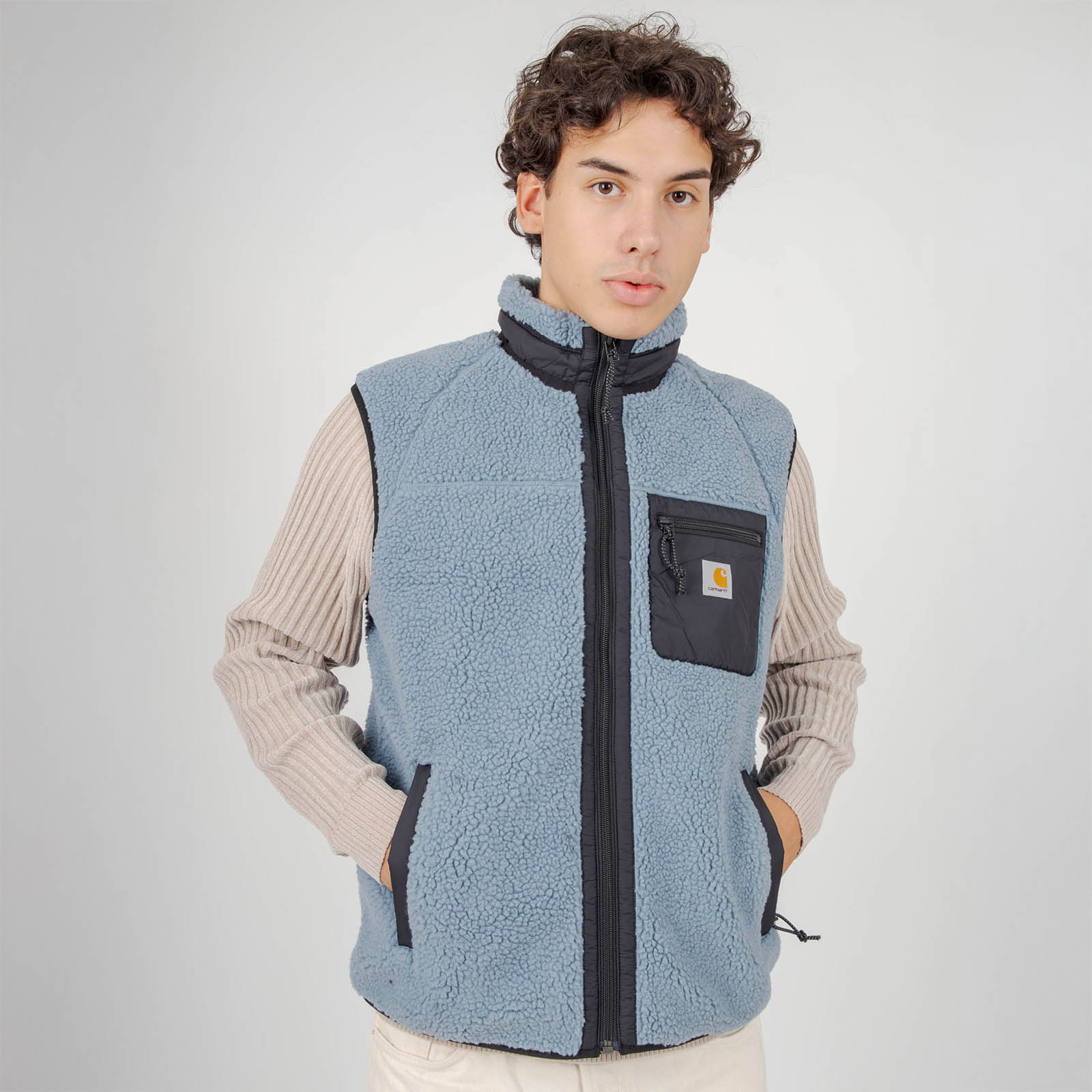 Carhartt Wip Prentis Vest Liner Carta Zucchero Uomo - 9