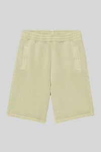 Carhartt Wip Short In Felpa Nelson Verde Chiaro Uomo carhartt wip