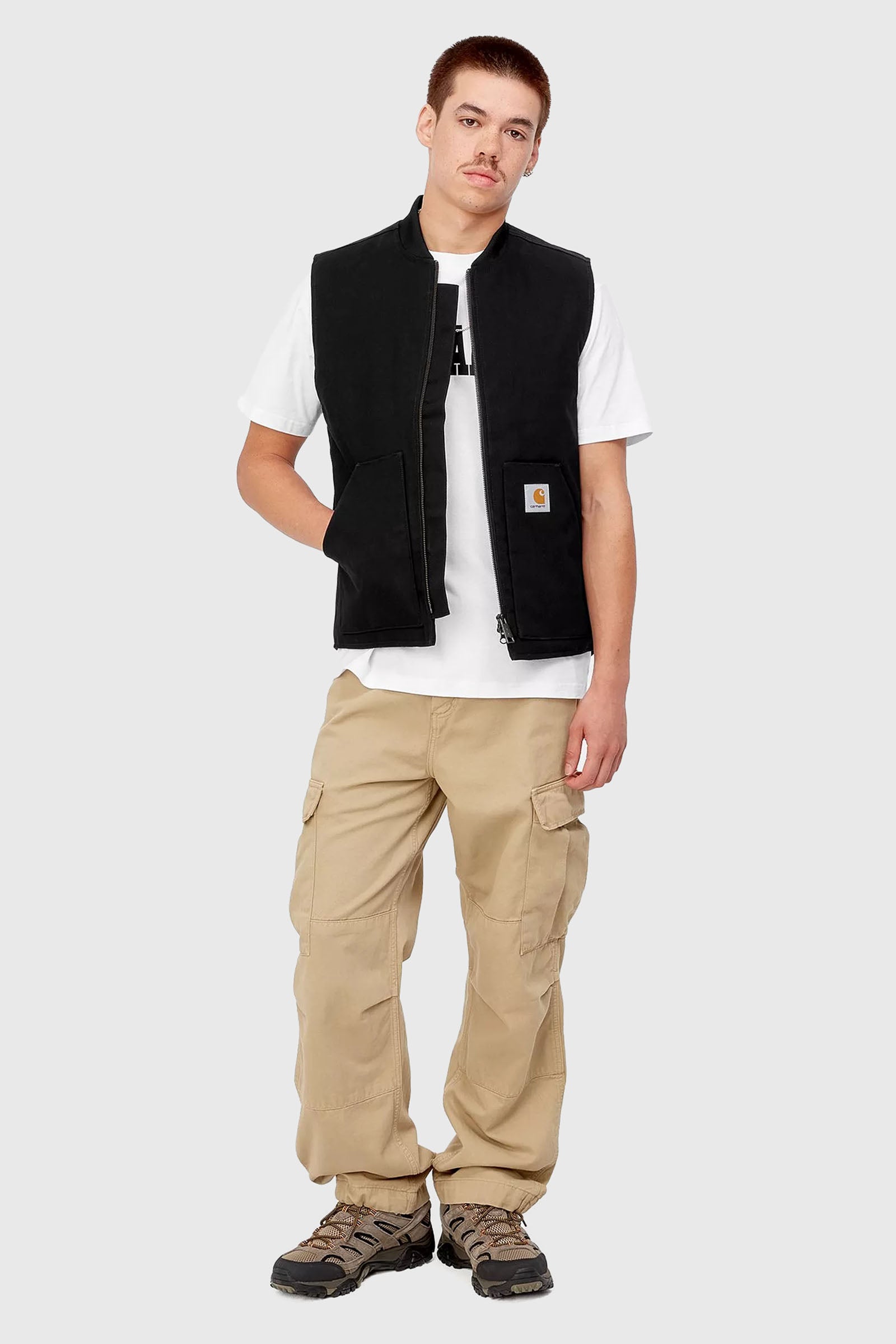 Carhartt Wip Classic Vest Nero Uomo - 5