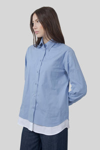 Semicouture Camicia Eleonora Azzurro Donna semicouture