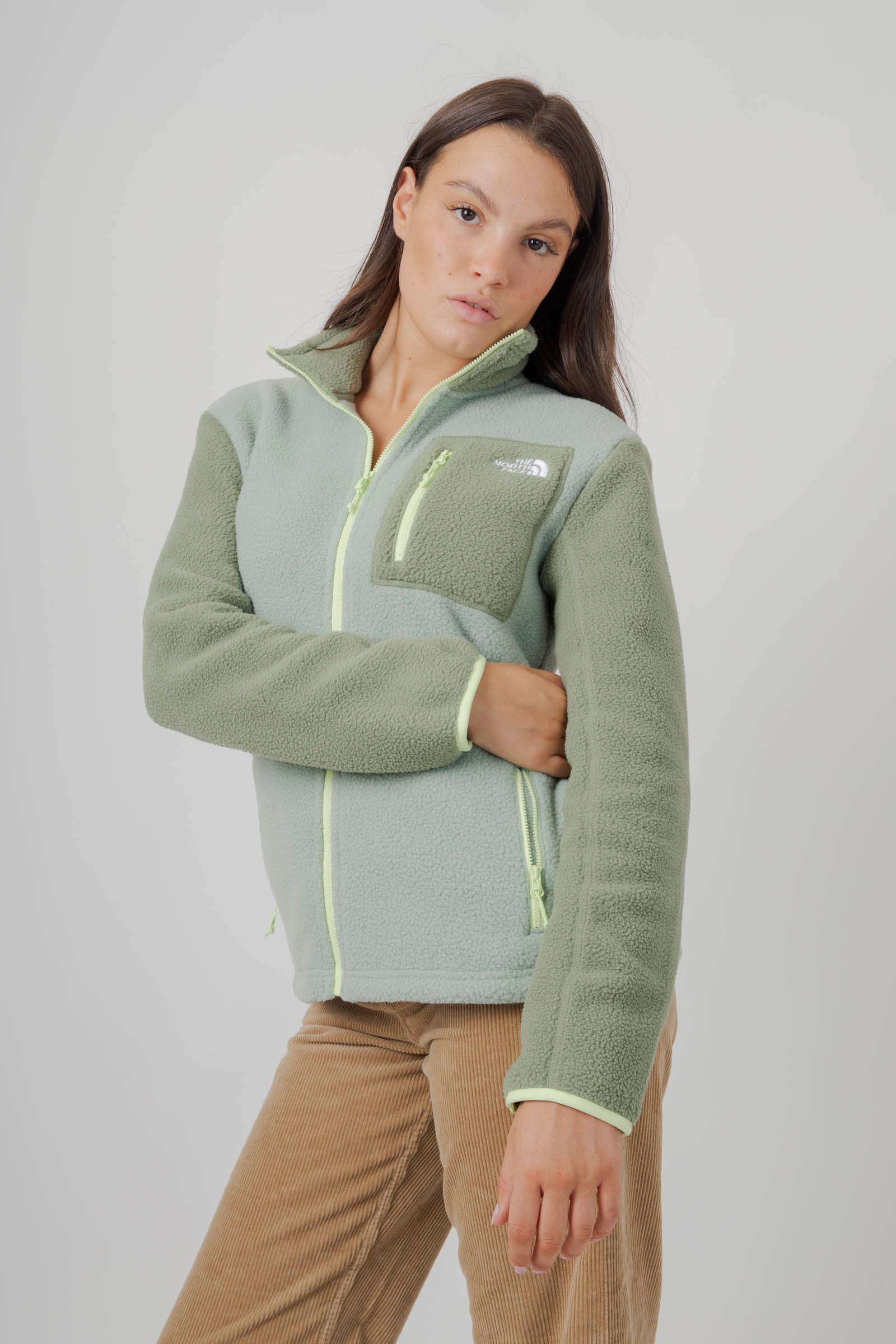 The North Face W Yumiori Full Zip Jacket Verde Chiaro Donna - 1