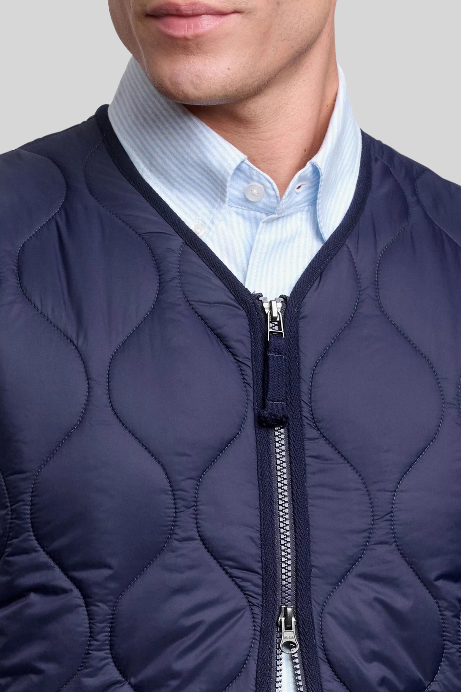 Sebago Gilet Plymouth Blu Uomo - 3