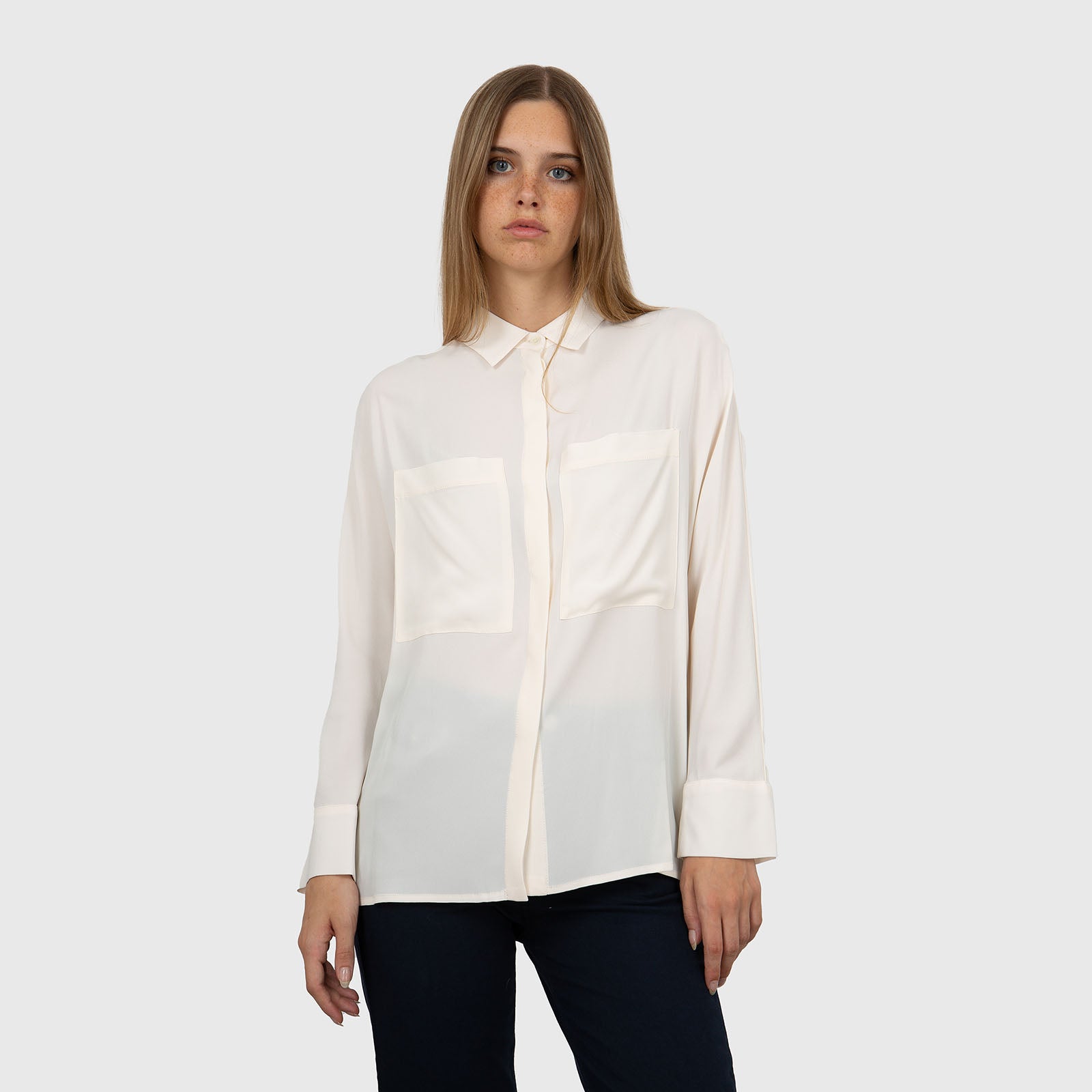 Semicouture Camicia Tifanny Avorio Donna - 5