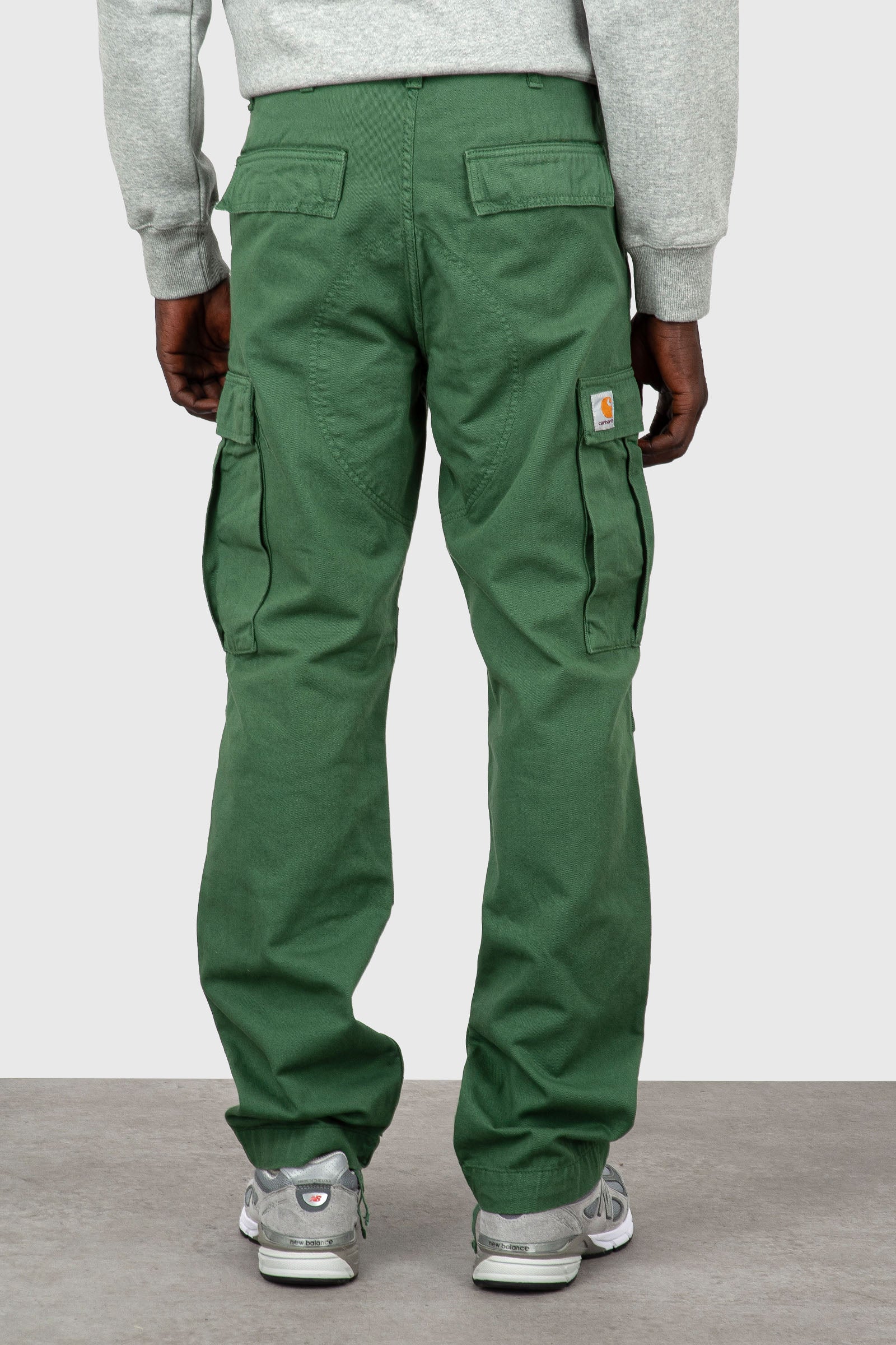 Carhartt Wip Regular Cargo Pant 'moraga' Twill Verde Uomo - 5