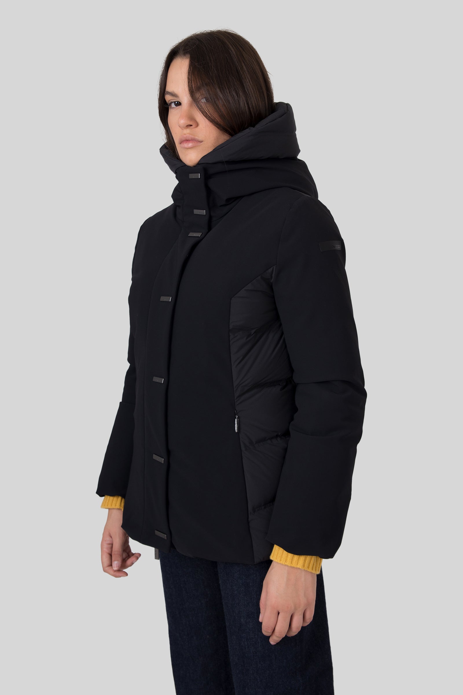 Rrd Surflex Winter Hybrid Zar Wom Jacket Nero Donna - 5