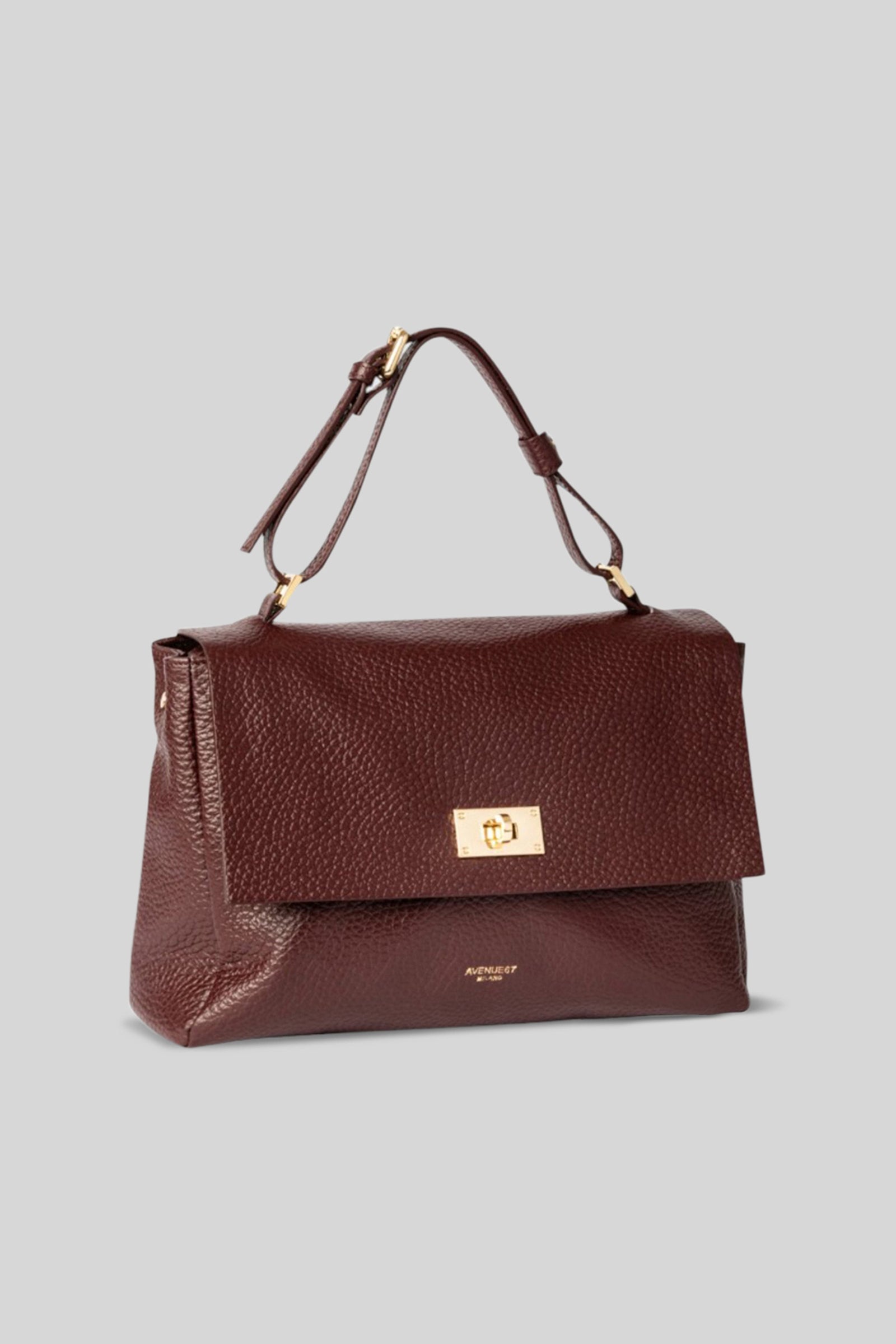 Avenue 67 Borsa Elettra Lock Bordeaux Donna - 2