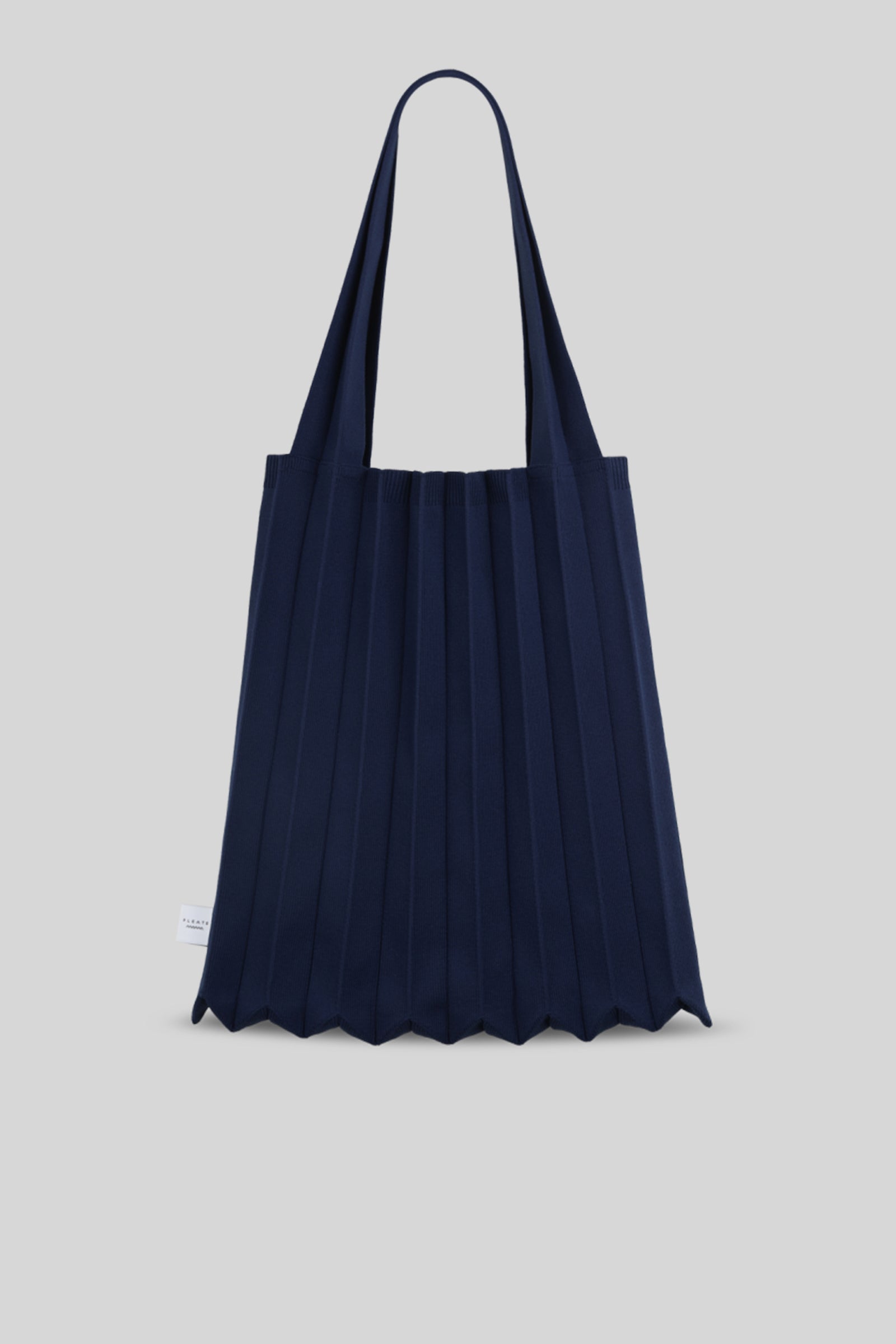 Pleatsmama New Shoulder Bag Blu Navy Donna - 1