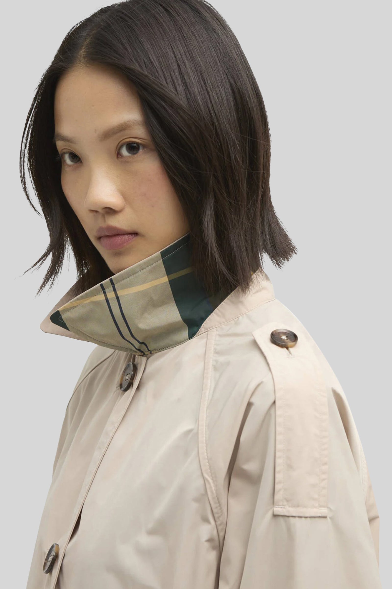 Barbour Impermeabile Maggie Cipria Donna - 2