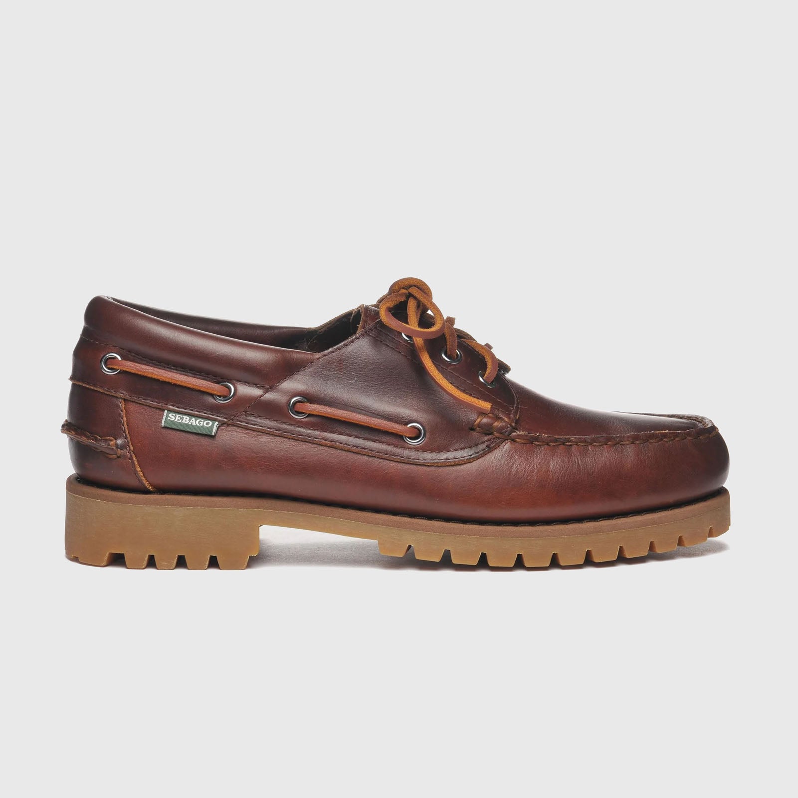 Sebago Mocassino Acadia Carro Armato Marrone Uomo - 6