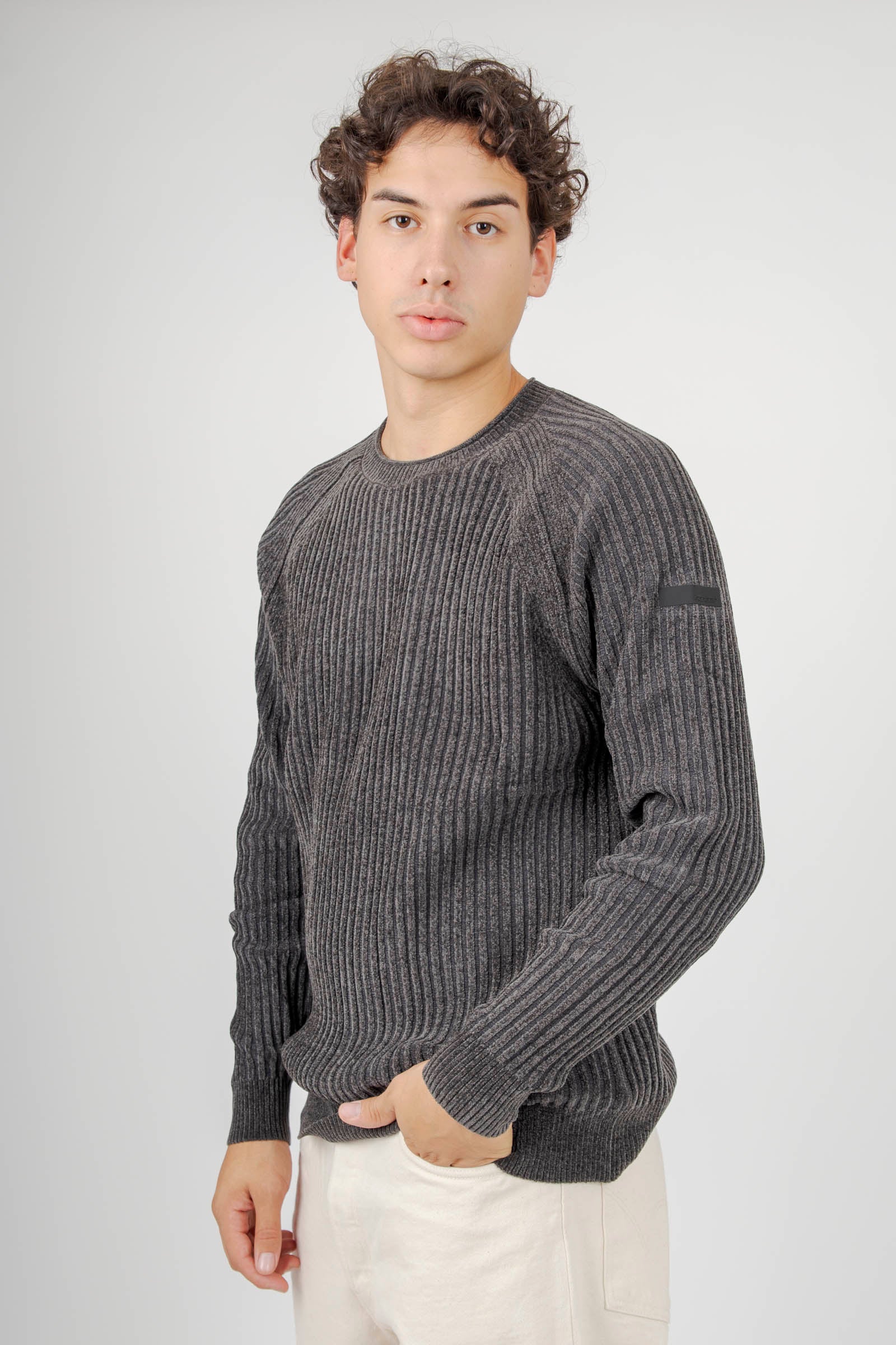 Rrd Maglia Velvet Rave Round Verde Uomo - 6