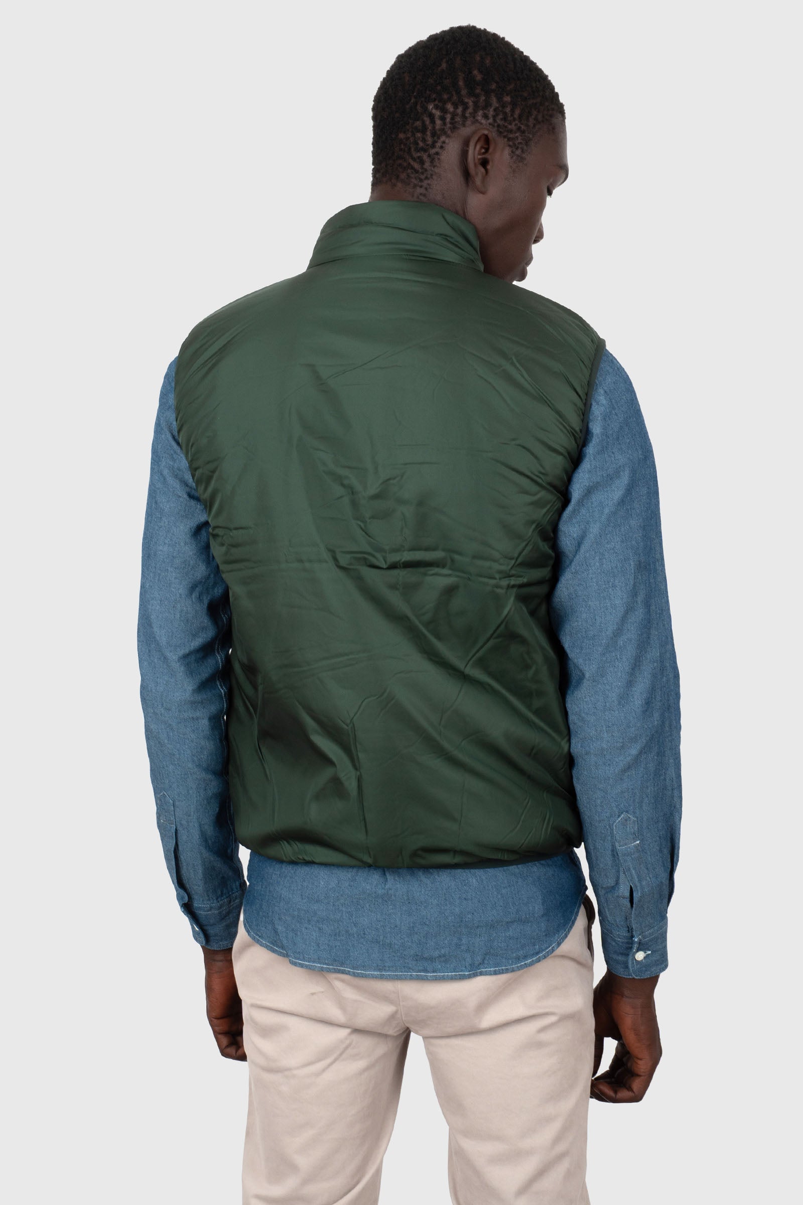 Aspesi Gilet Jil Verde Scuro Uomo - 4