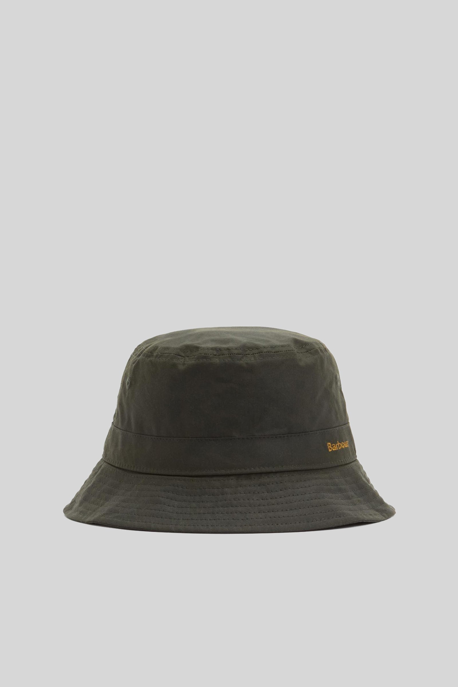 Barbour Cappello Belsay Wax Verde Oliva Unisex - 3
