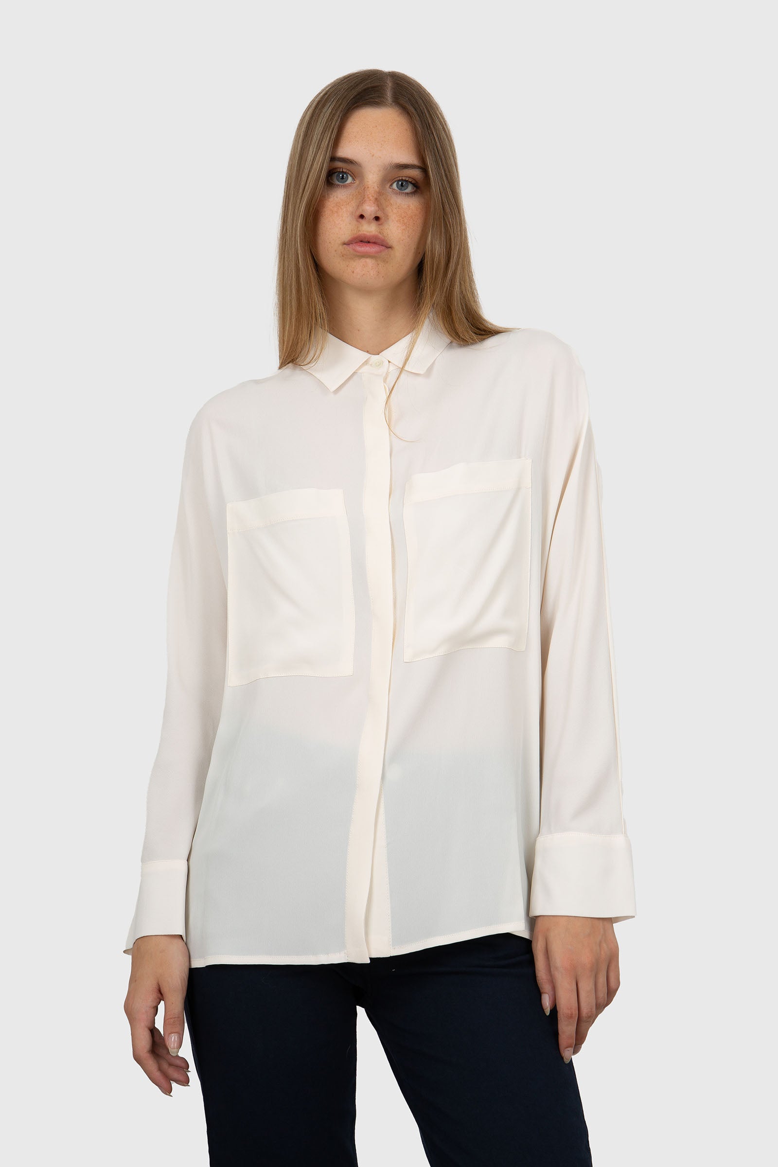 Semicouture Camicia Tifanny Avorio Donna - 4