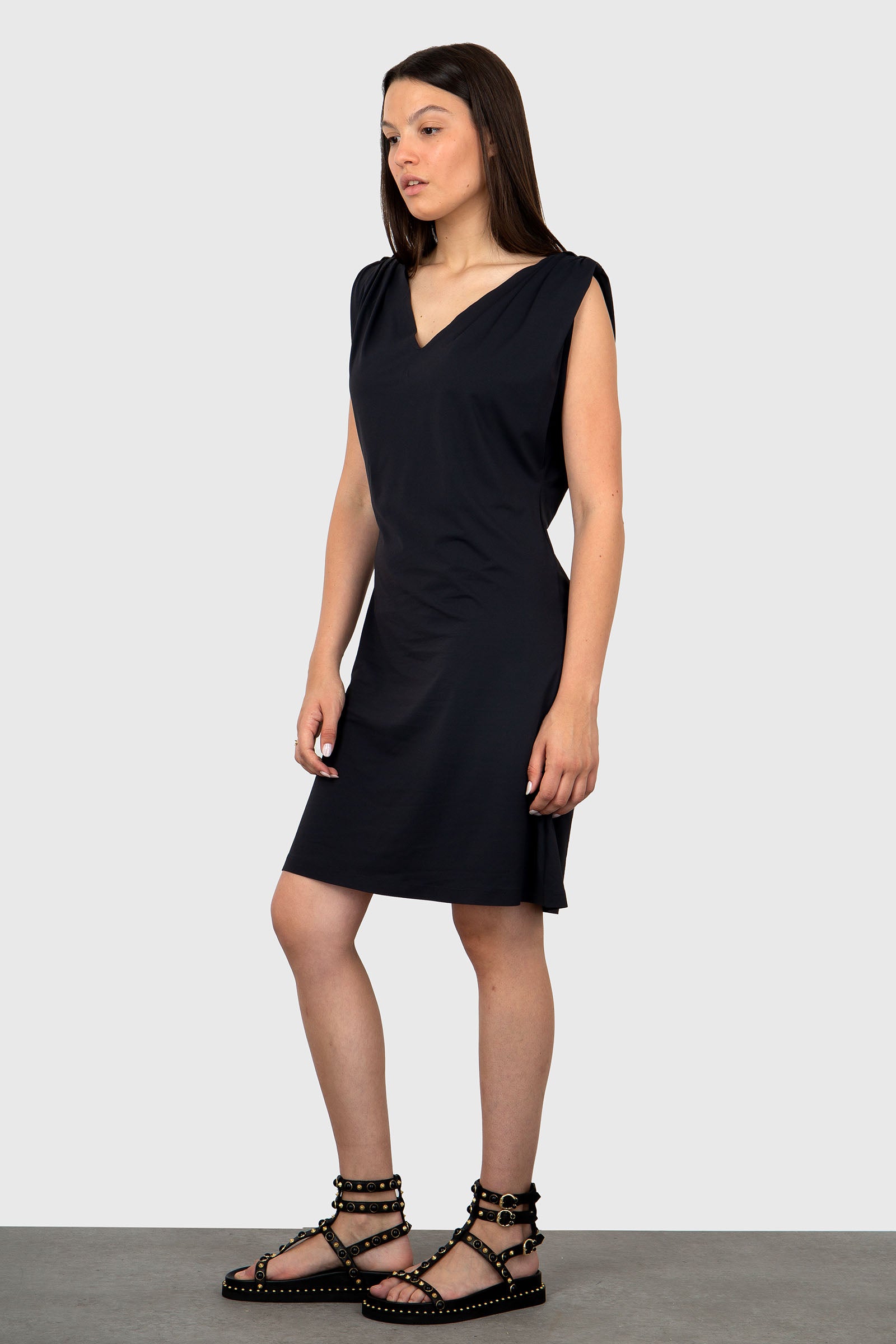 Rrd Oxford Kim Wom Dress Nero Donna - 3