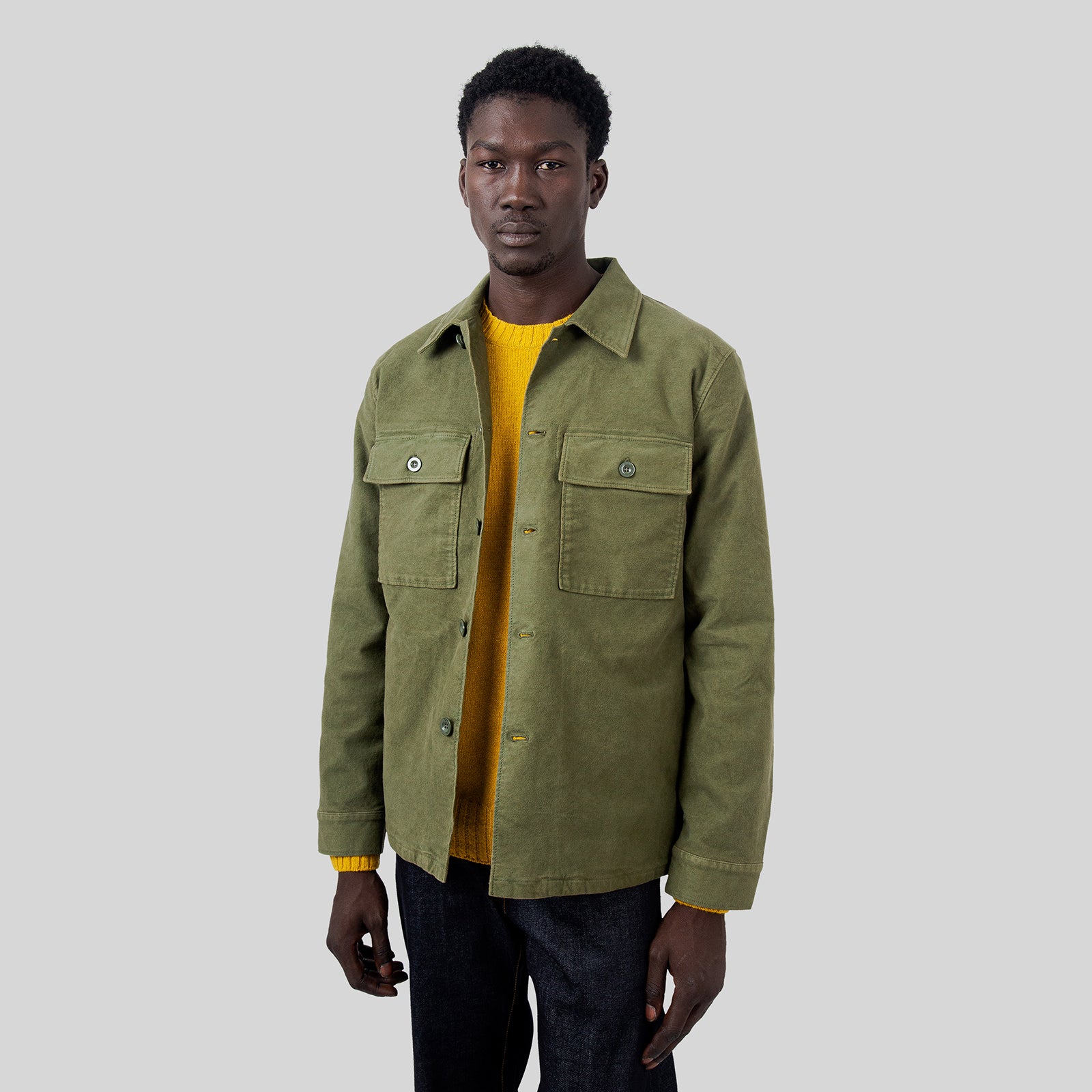 Department Five Overshirt Wilde Verde Militare Uomo - 8