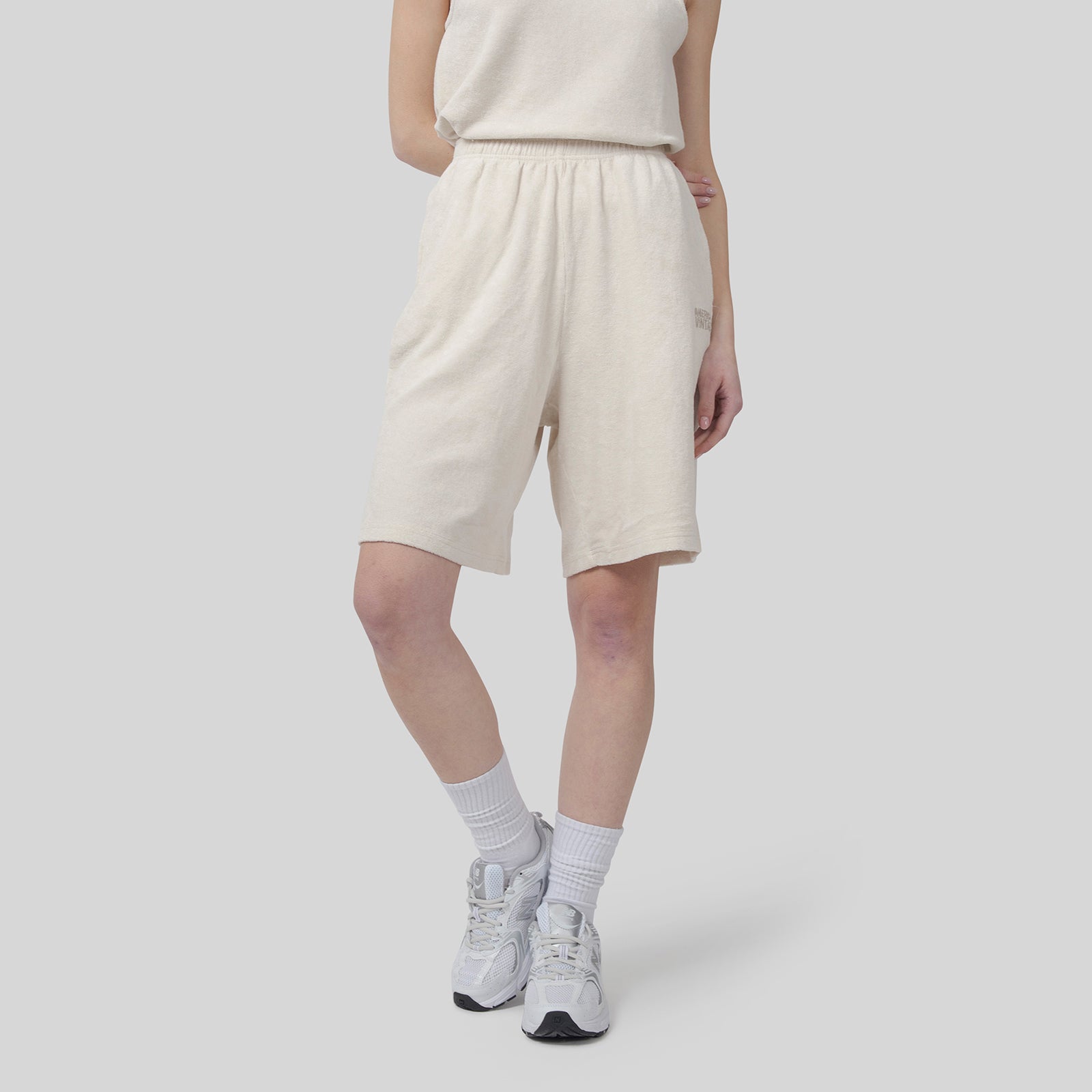 American Vintage Bermuda Fuxow Ecru Donna - 7