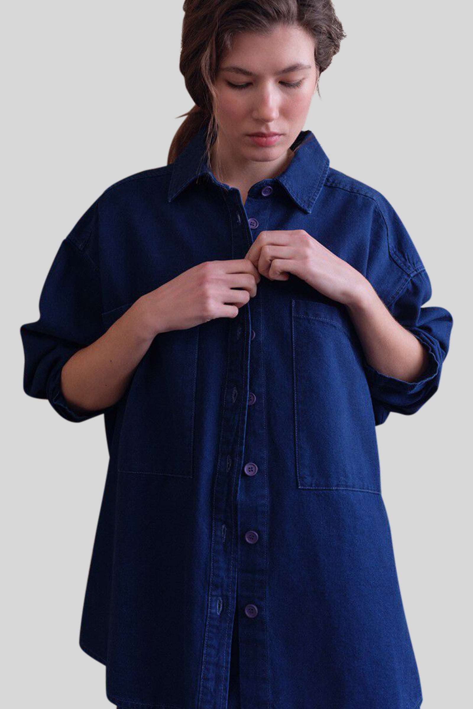 Comow Denim Shirt - 1