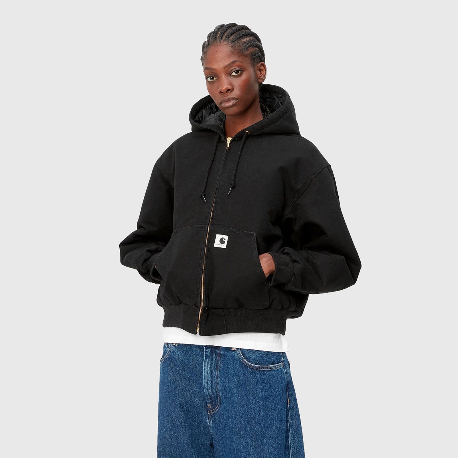 Carhartt Wip W' Og Active Jacket Nero Donna - 7