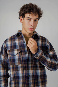 Filson Jac-shirt Marrone/blu Uomo filson