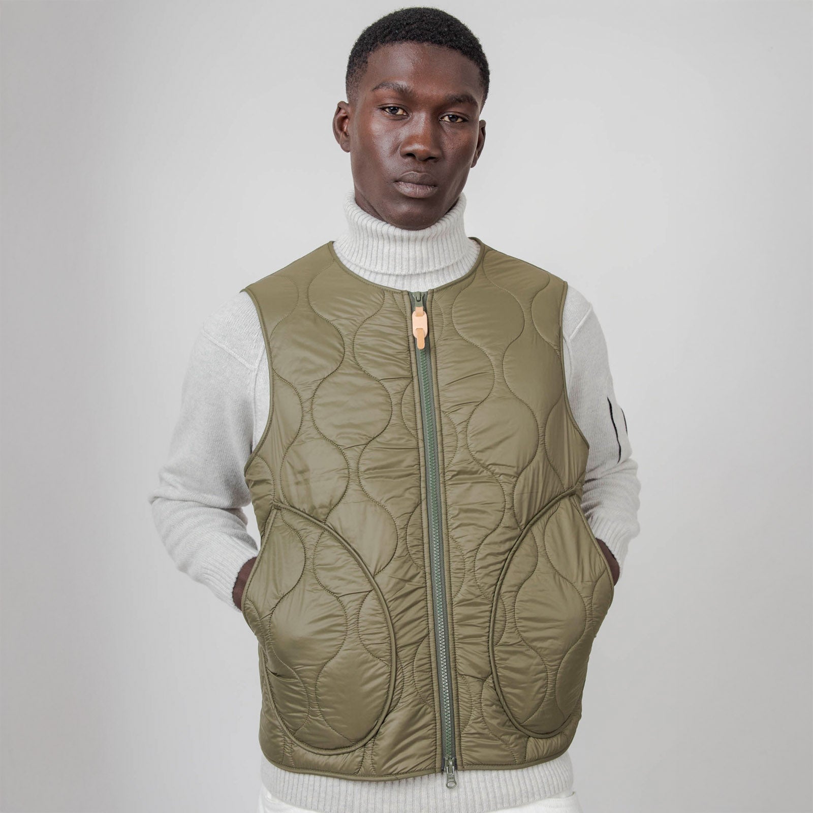 Wool Padded Vest - 9