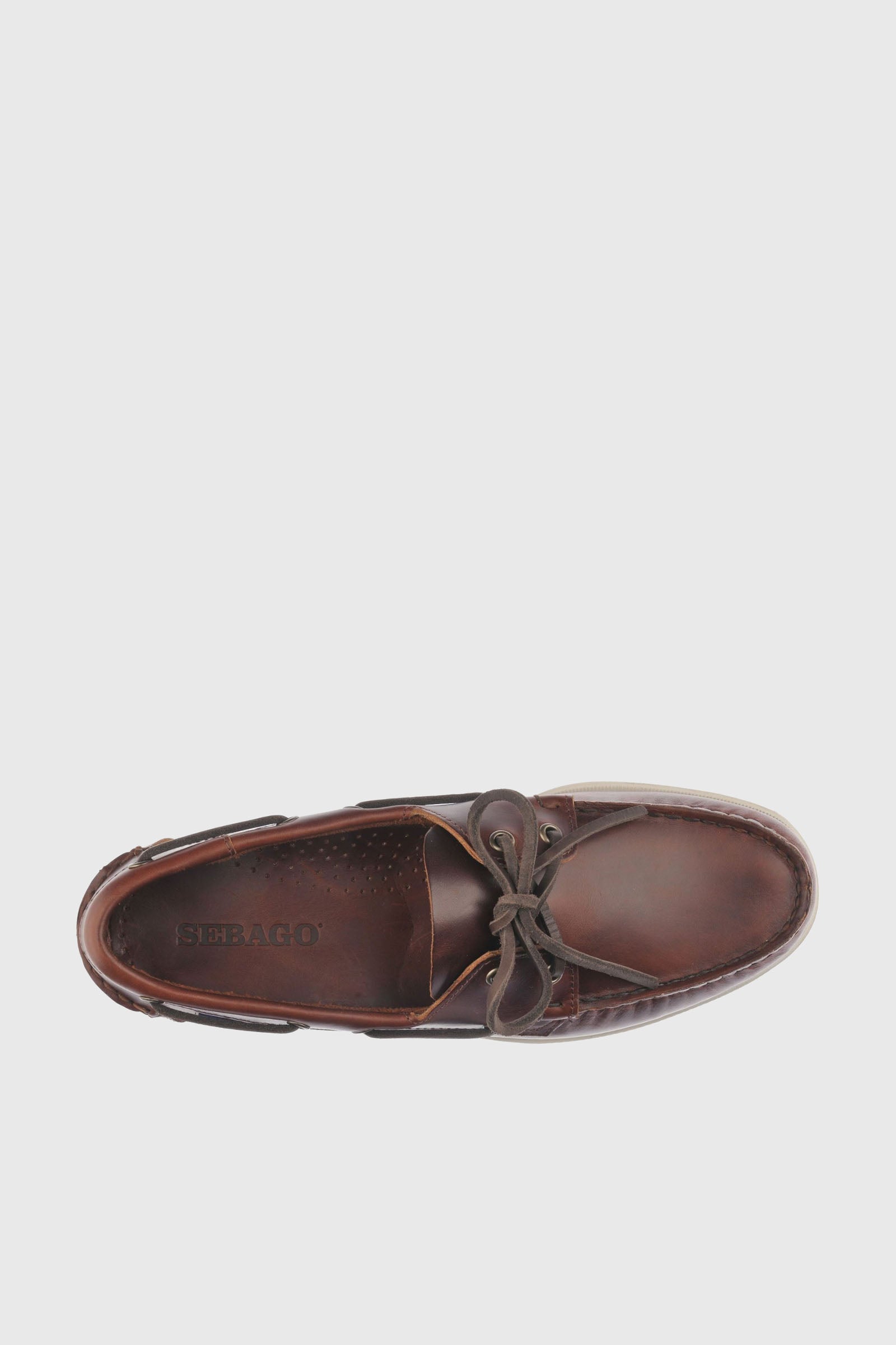 Sebago Docksides Portland Waxed Marrone Uomo - 2