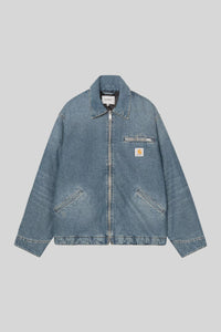 Carhartt Wip Og Detroit Jacket Blu Chiaro Donna carhartt wip