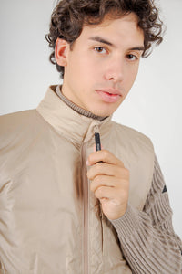 Aspesi Gilet Jil Beige Uomo aspesi