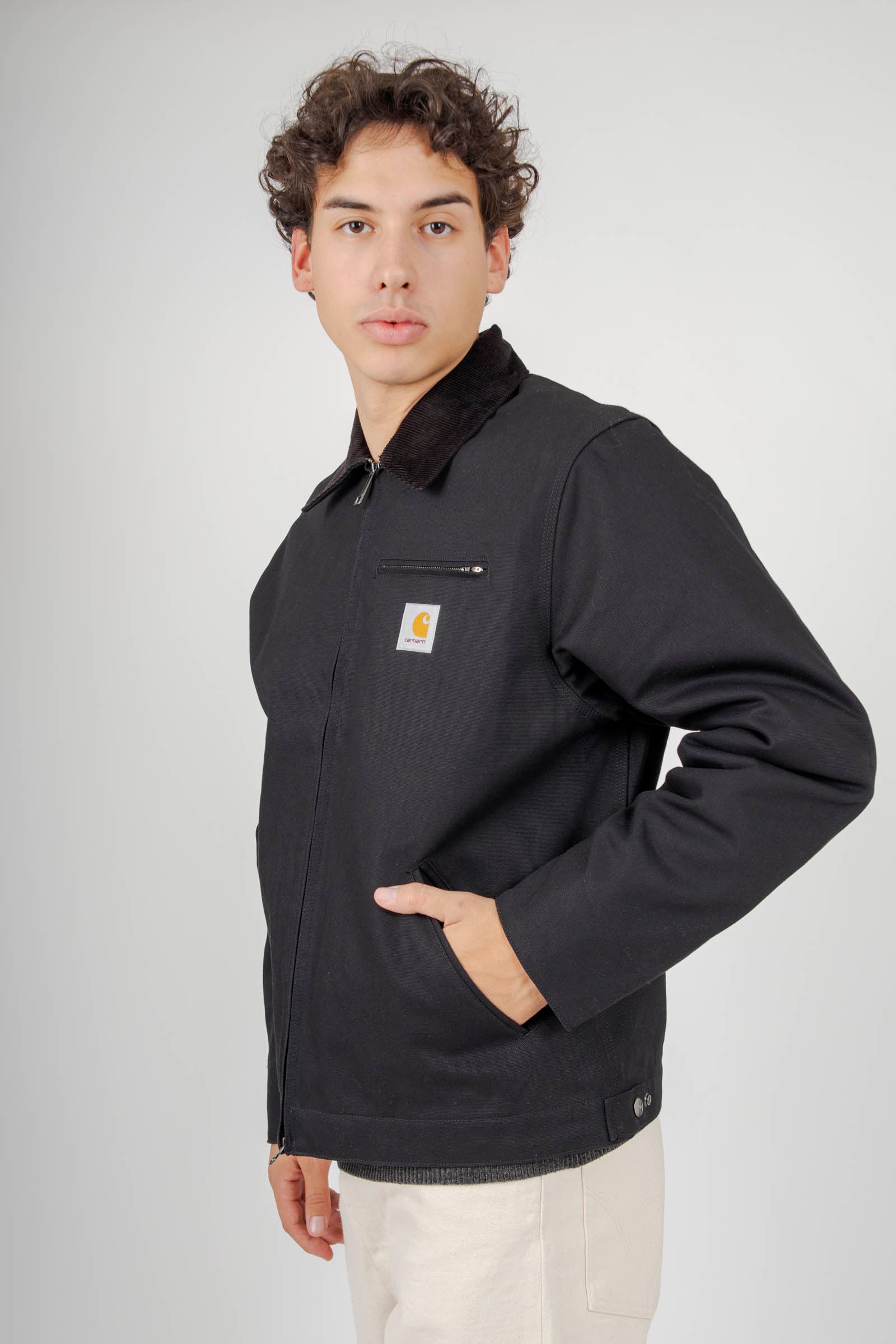 Carhartt Wip Detroit Jacket Nero Uomo - 7